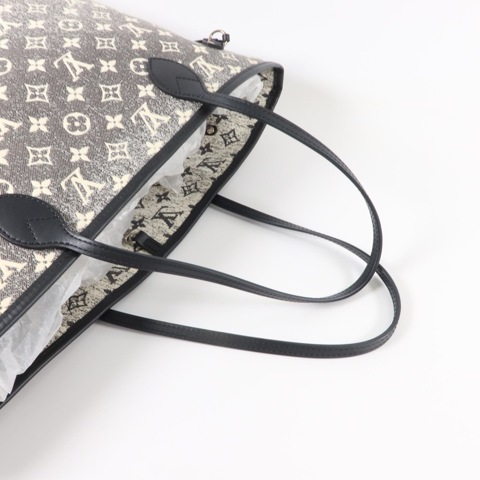 LOUIS VUITTON Monogram Denim Neverfull MM手挽袋