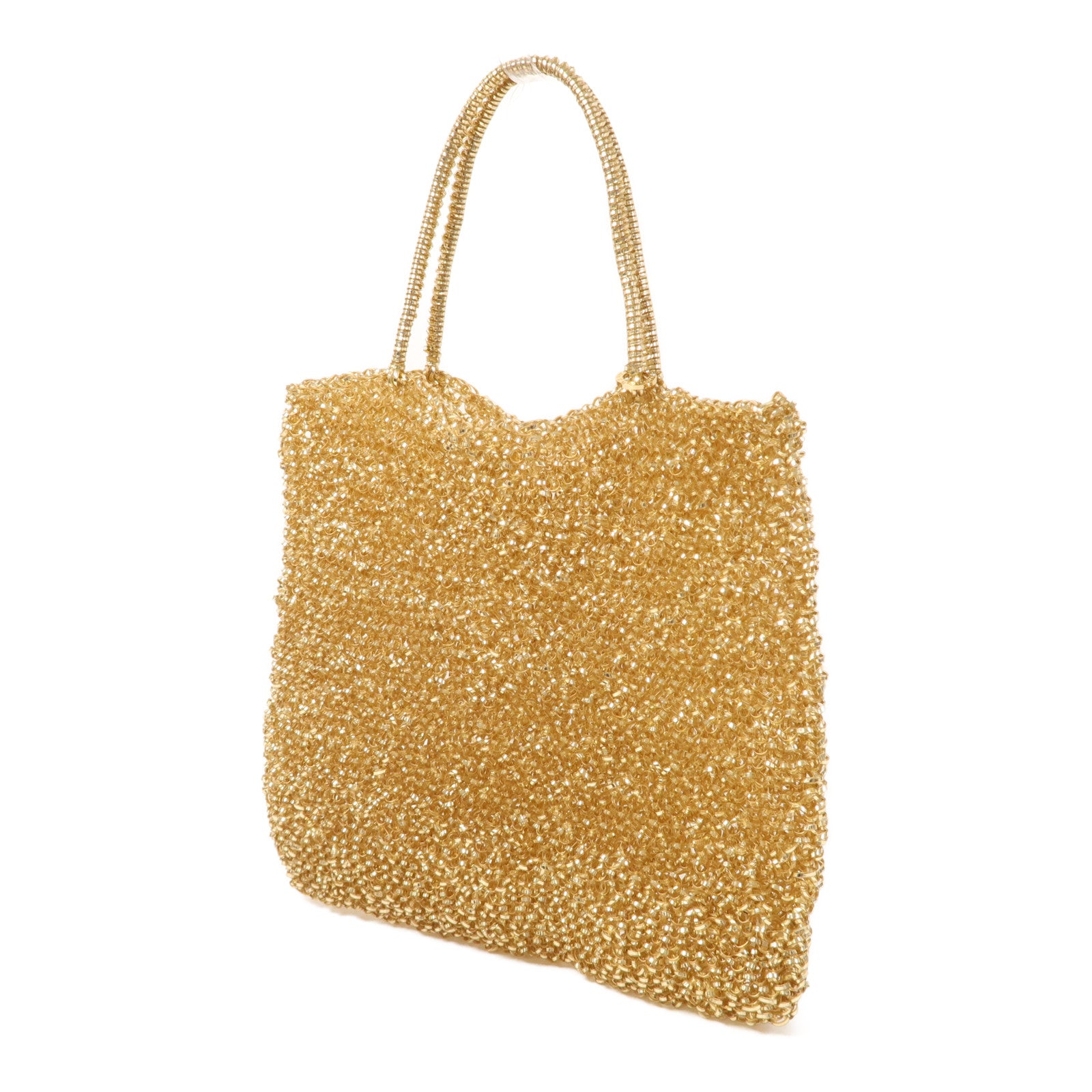 ANTEPRIMA PVC Hand Bag手挽袋金色