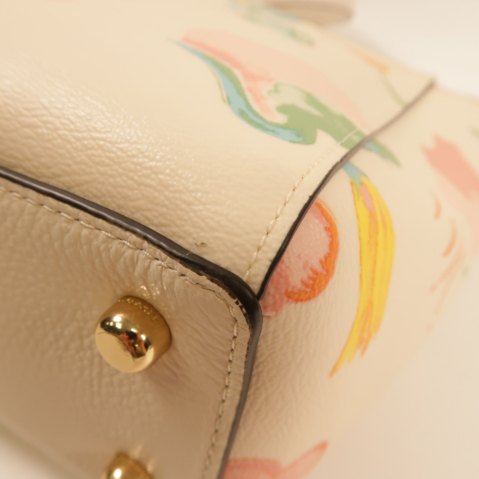 COACH 塗層帆布Cammie Chain Tote金扣肩背袋