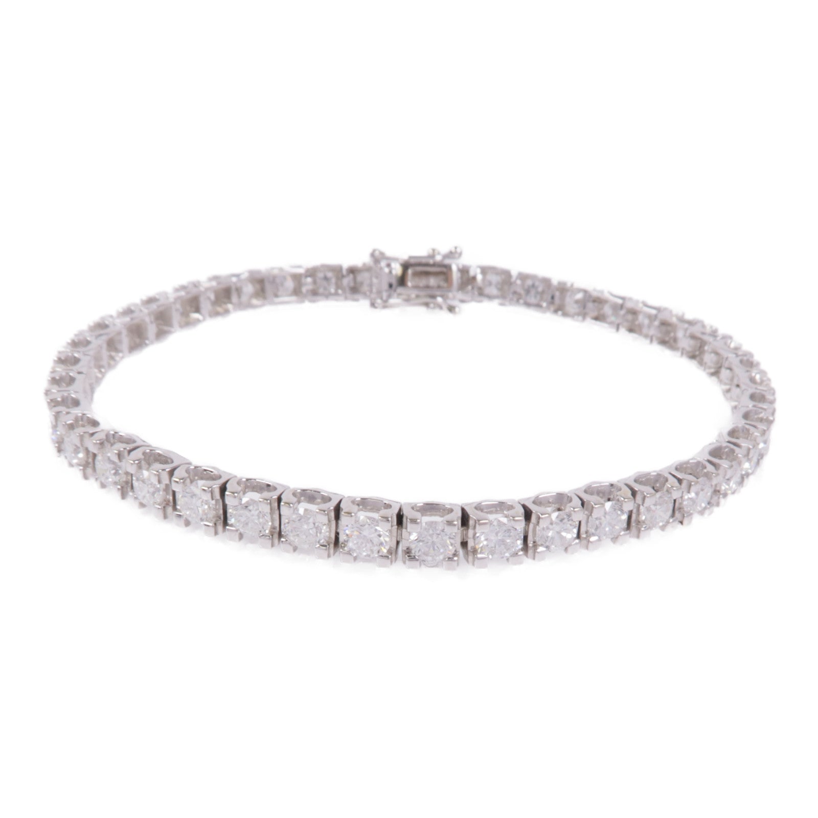 JEWELRY 18K白金Diamond Bracelet鑽石手鏈