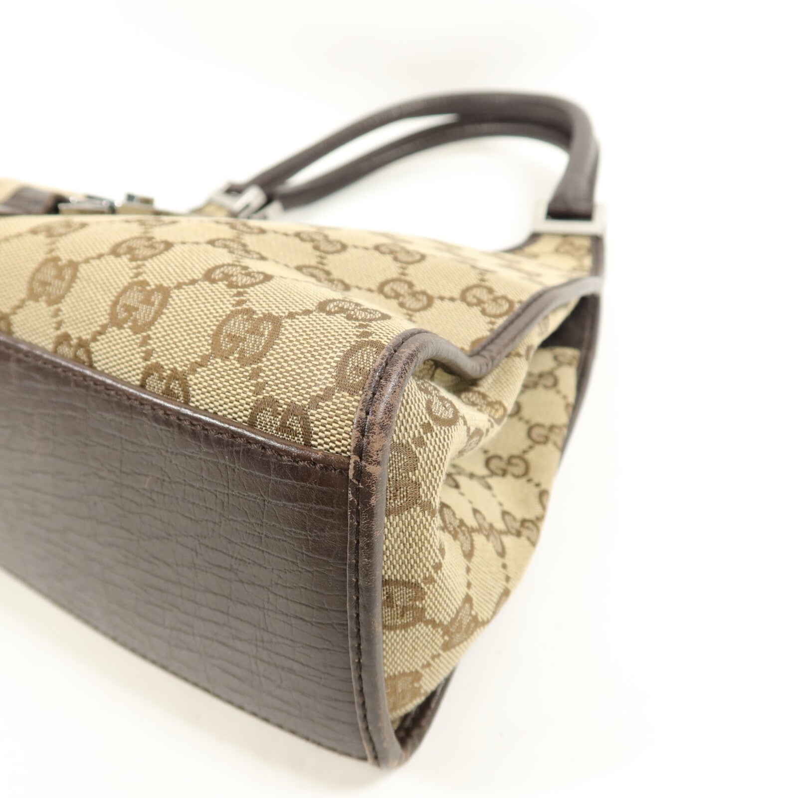 GUCCI 帆布Jackie肩背袋