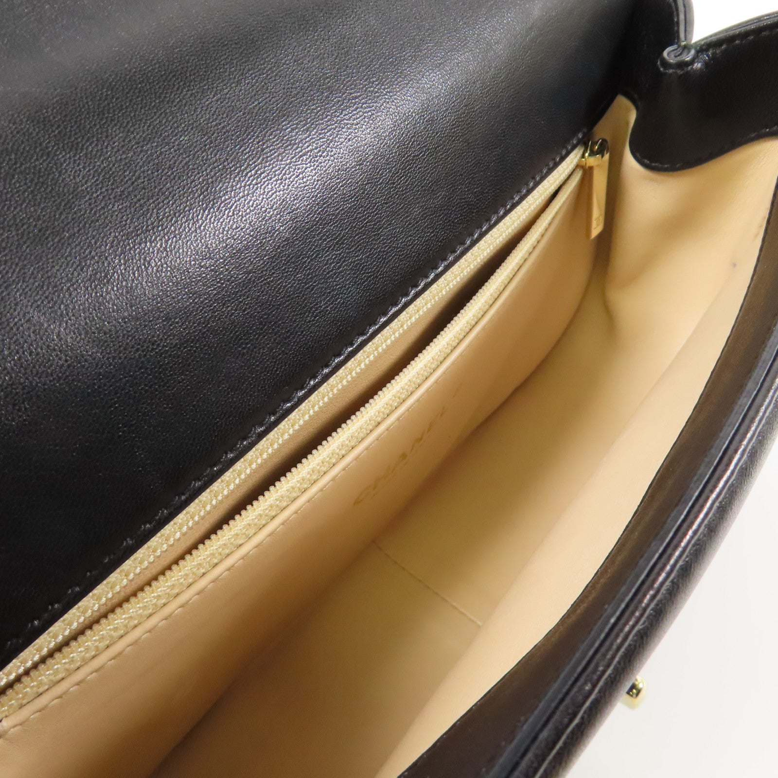CHANEL 【激減優惠】牛皮皮革Shoulder Bag金扣鏈帶肩背袋