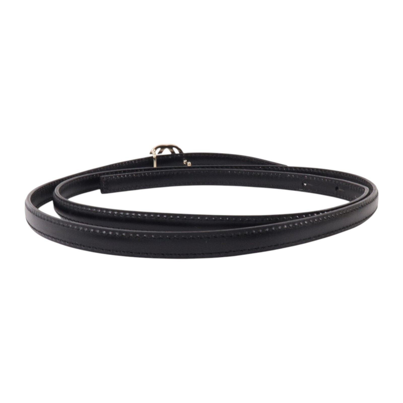 GUCCI 牛皮皮革GG Marmont Thin Belt 85cm金扣皮帶