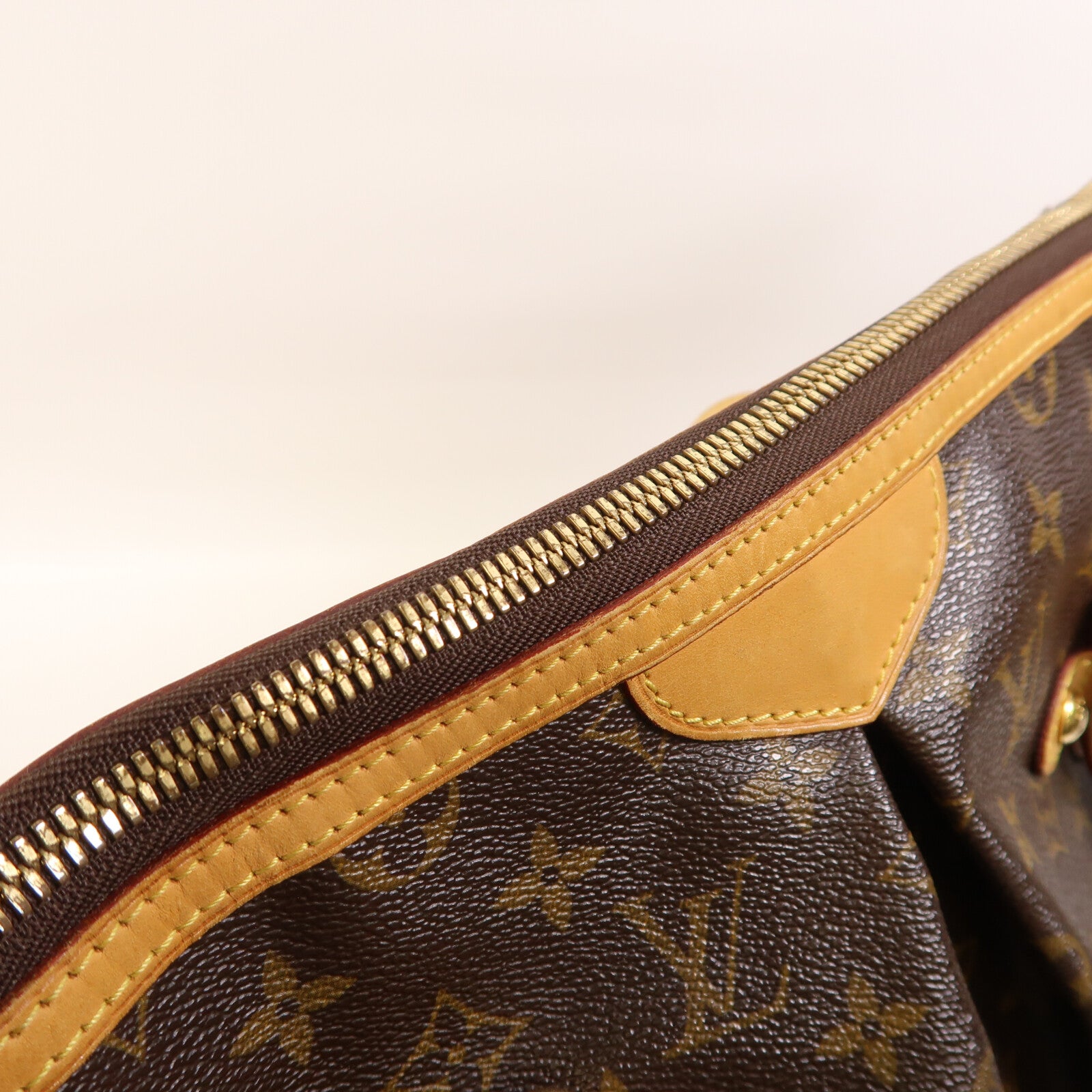 LOUIS VUITTON 【激減優惠】Monogram Palermo GM金扣手挽肩背兩用袋棕色