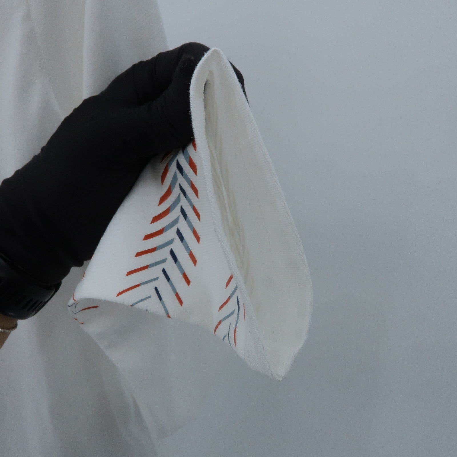HERMES Cotton Cartouche Chevron T-Shirt上衣