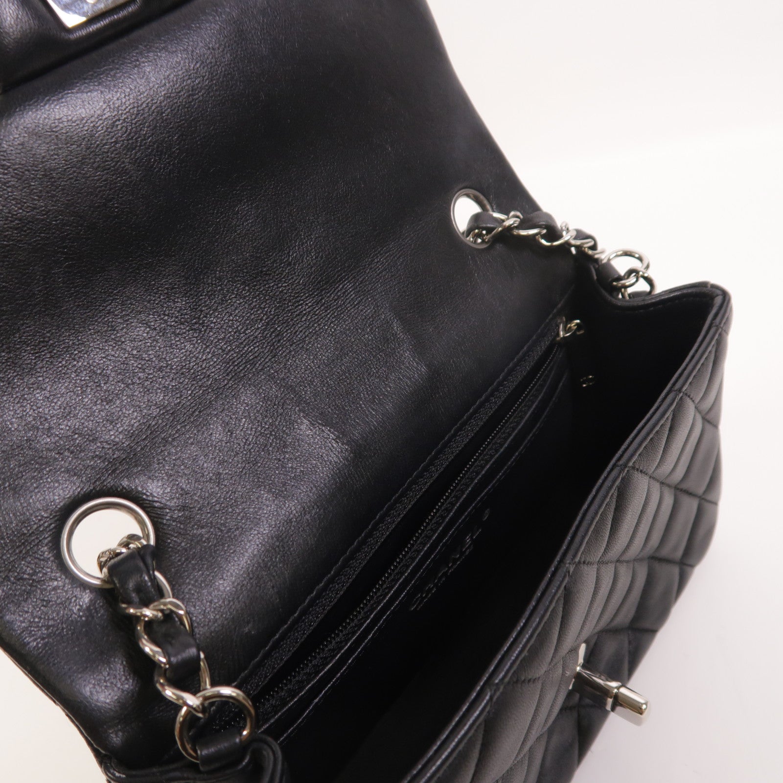 CHANEL 羊皮皮革Mini Classic 20鏈帶肩背袋