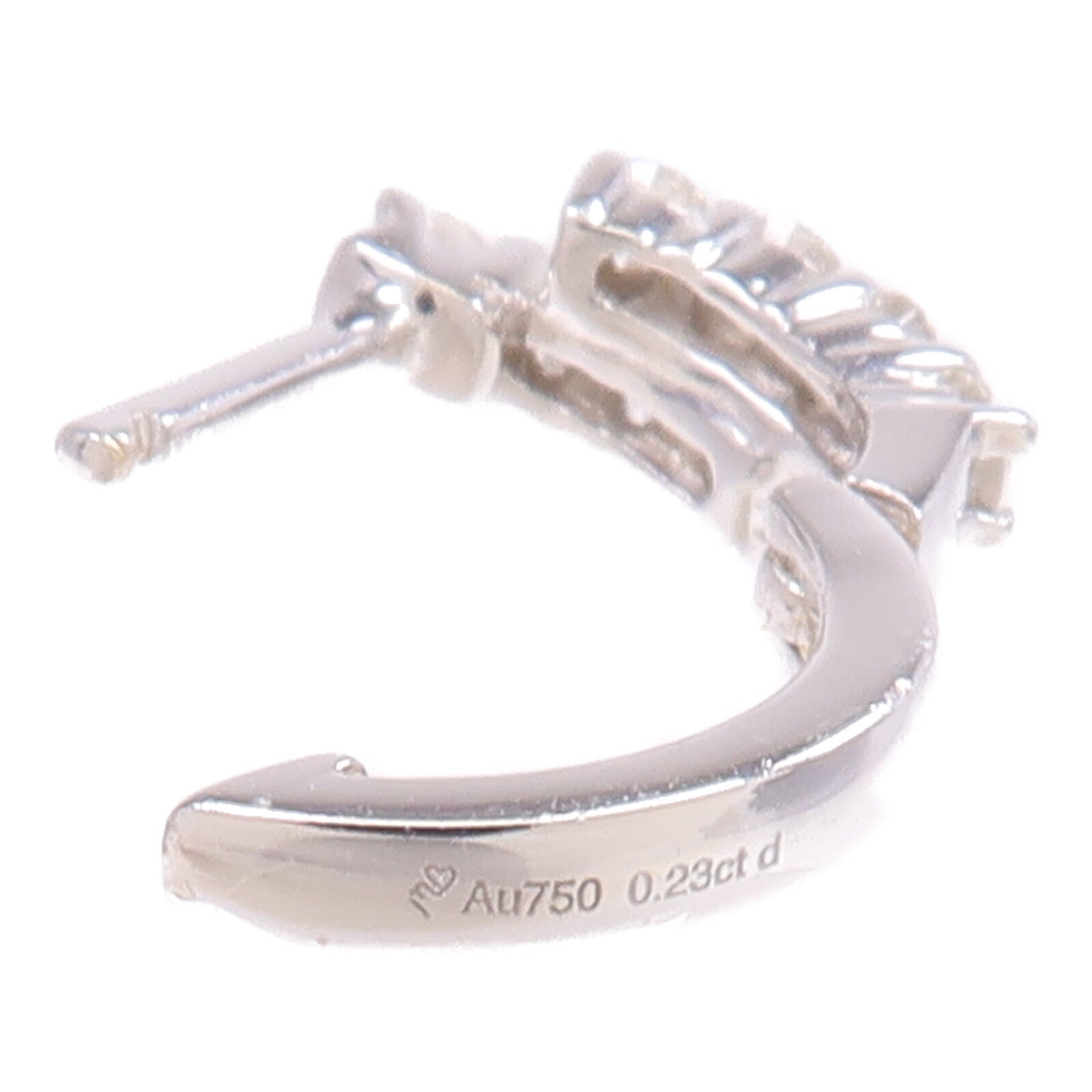 JEWELRY 18K白金Diamond Earrings鑽石耳環