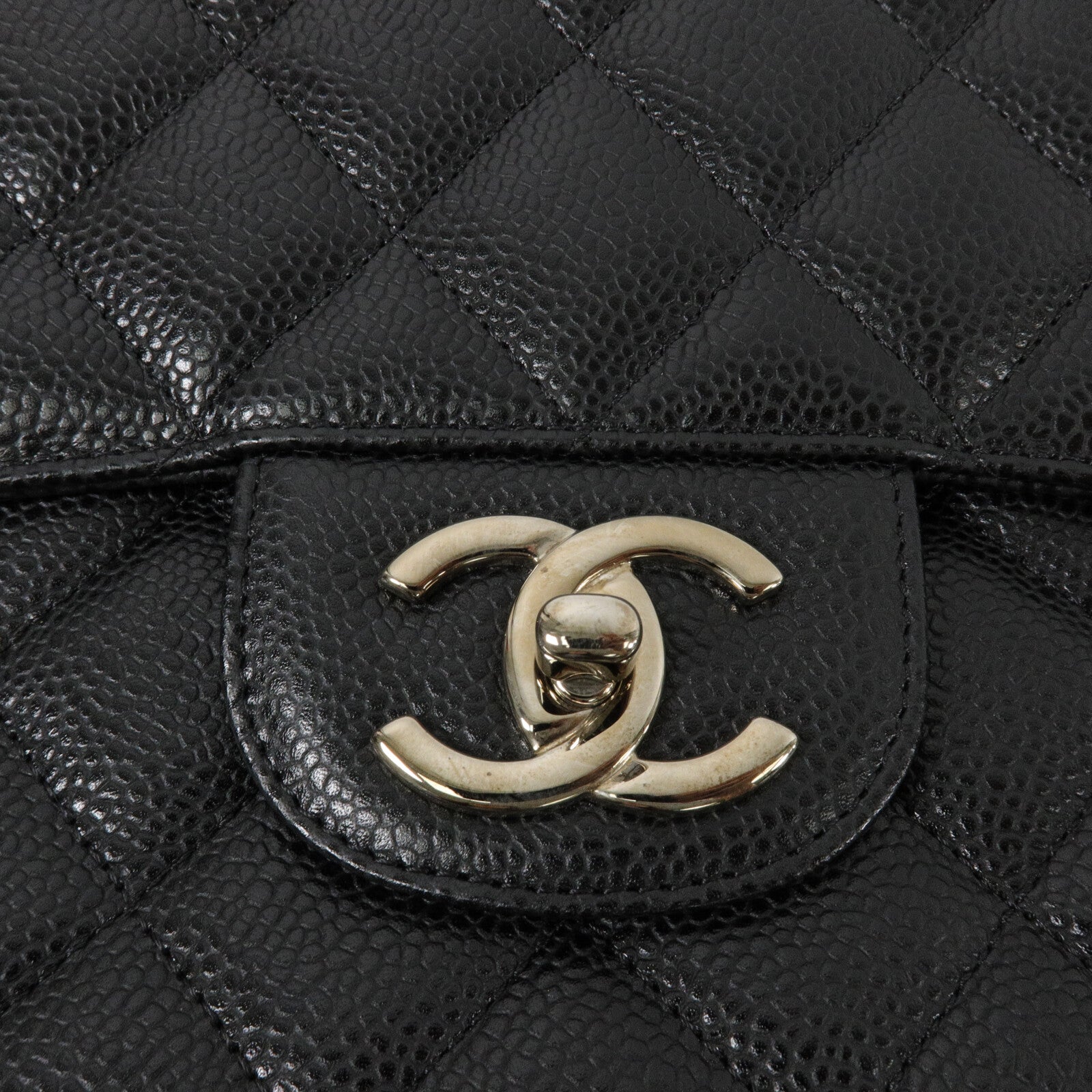 CHANEL 牛皮皮革Maxi Classic鏈帶肩背袋