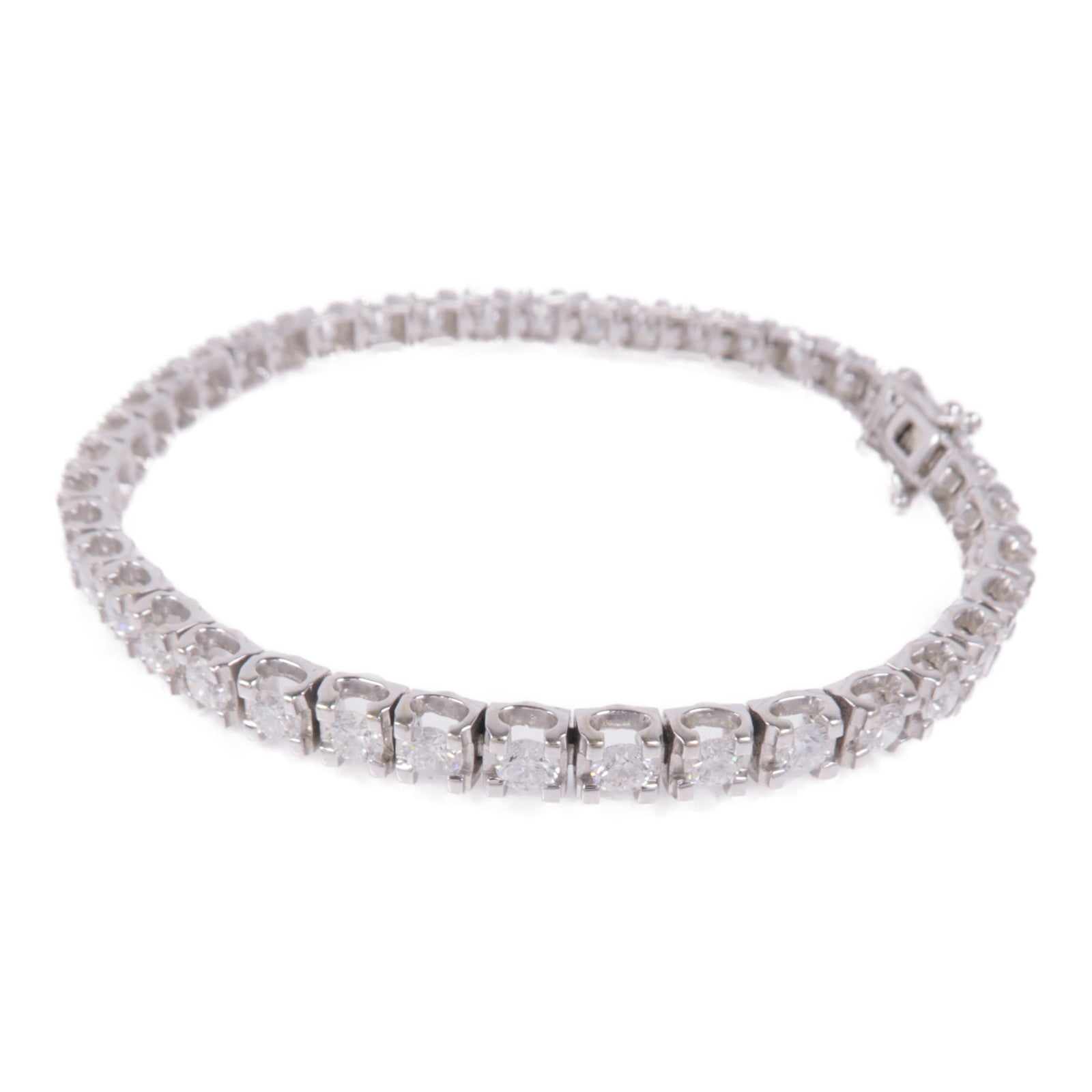 JEWELRY 18K白金Diamond Bracelet鑽石手鏈