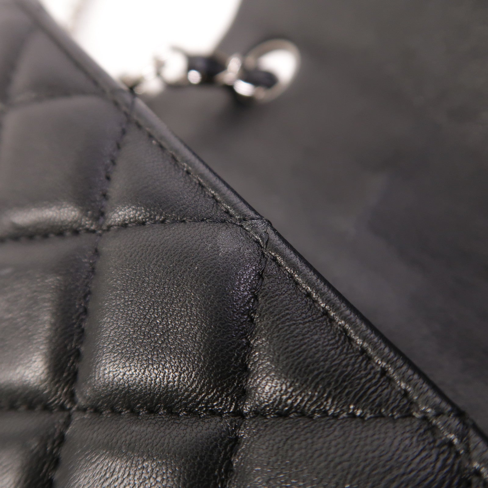 CHANEL 羊皮皮革Mini Classic 20鏈帶肩背袋
