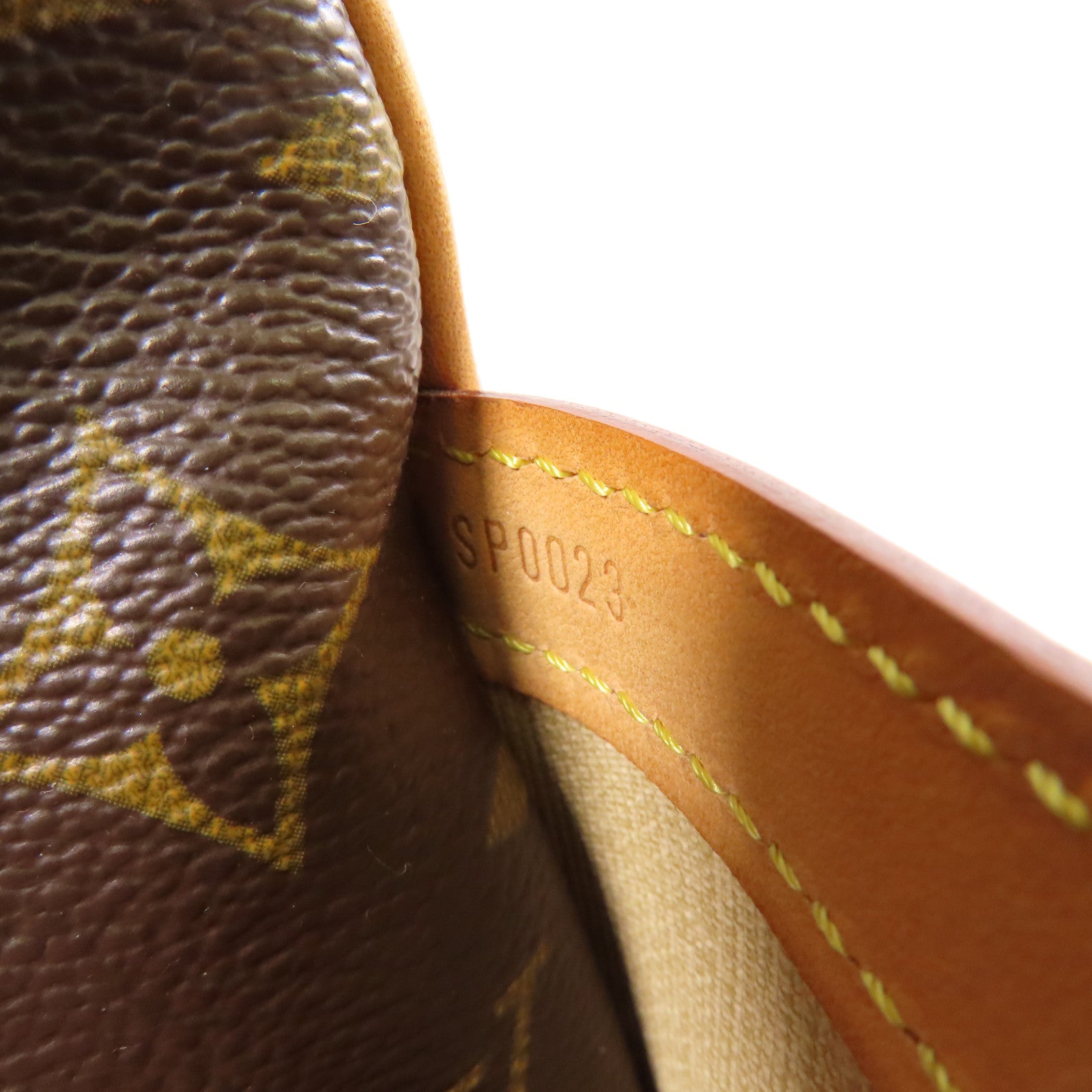 LOUIS VUITTON Monogram Reporter PM金扣肩背袋棕色