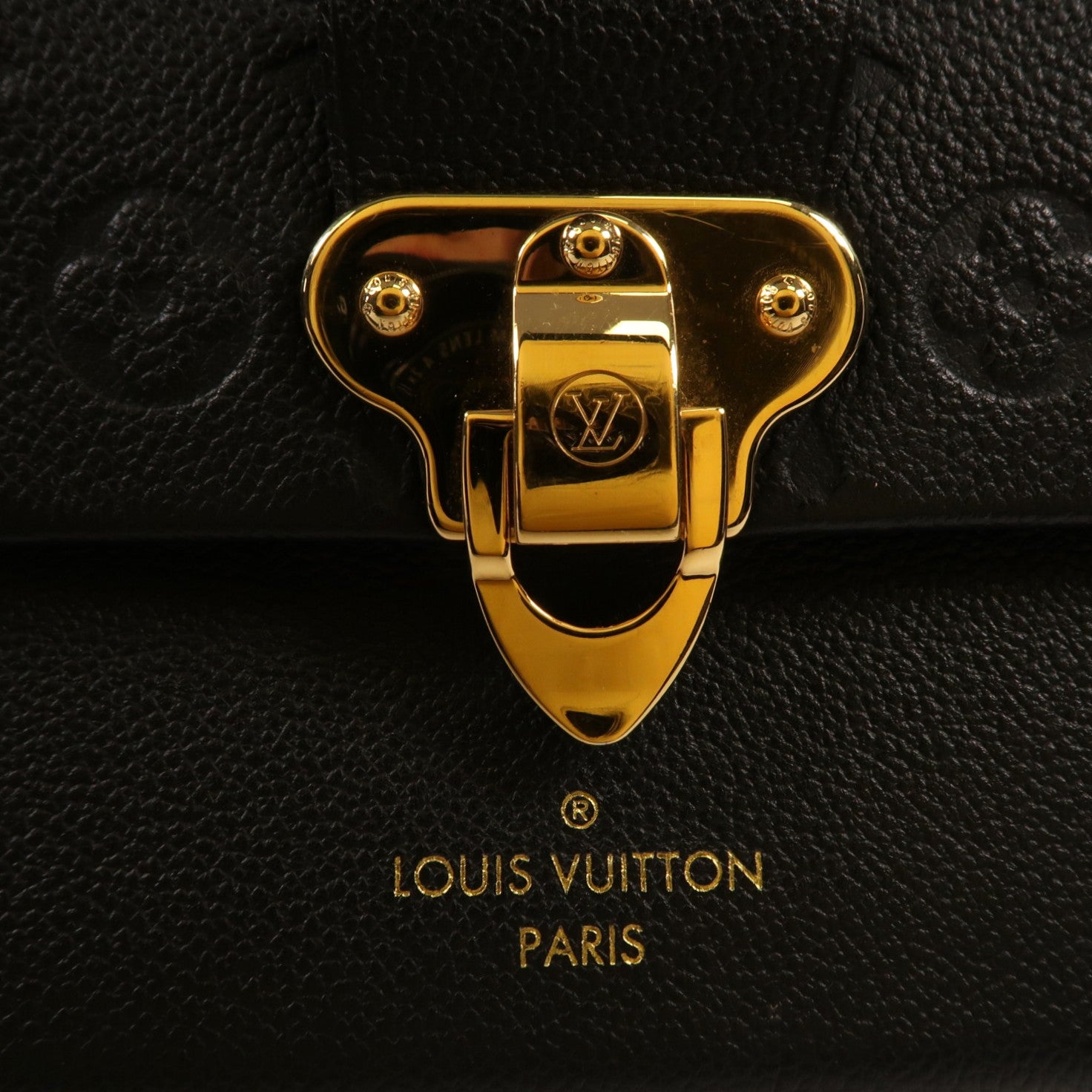 LOUIS VUITTON Monogram Empreinte Vavin PM金扣肩背袋