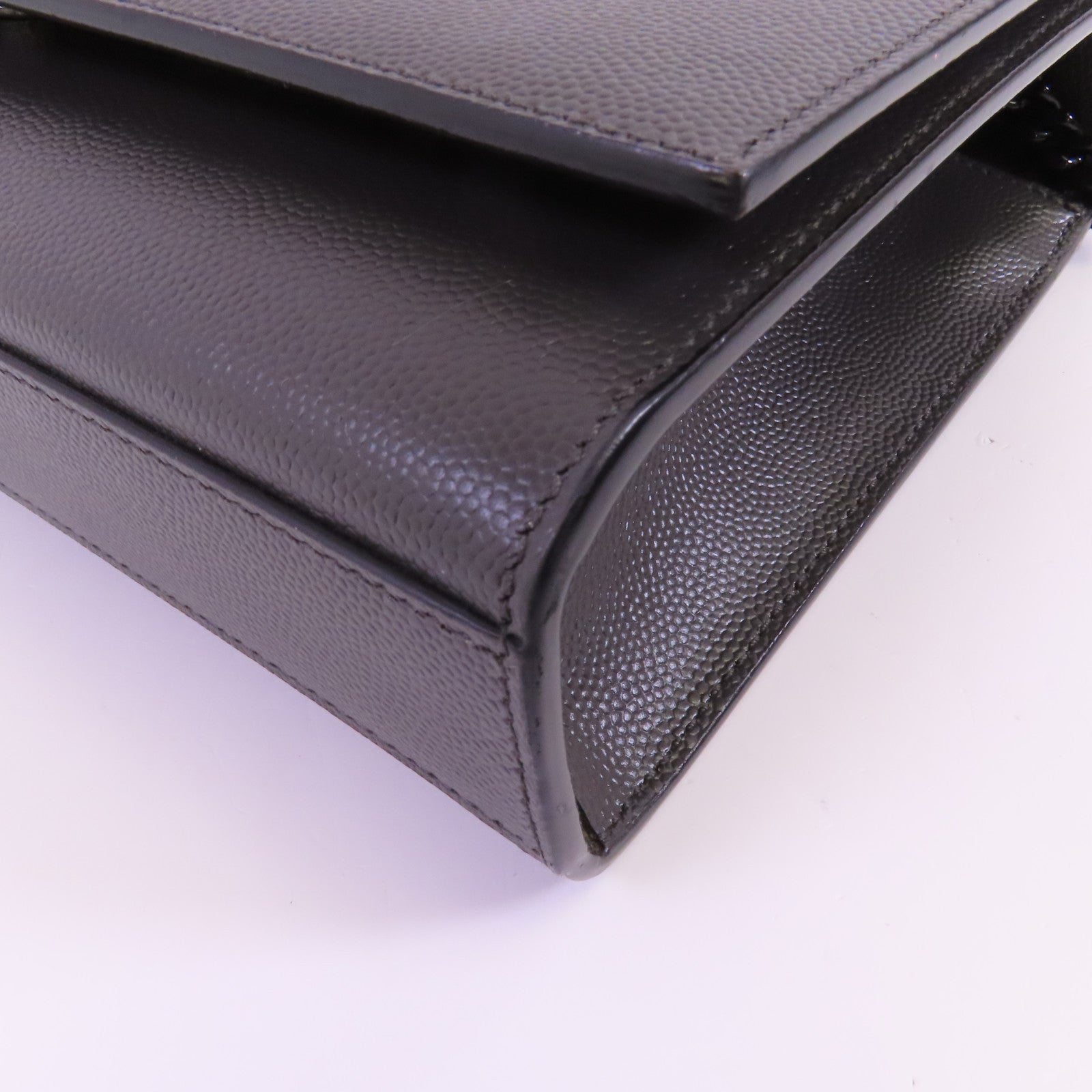 SAINT LAURENT 牛皮皮革Chain Shoulder Bag鏈帶肩背袋