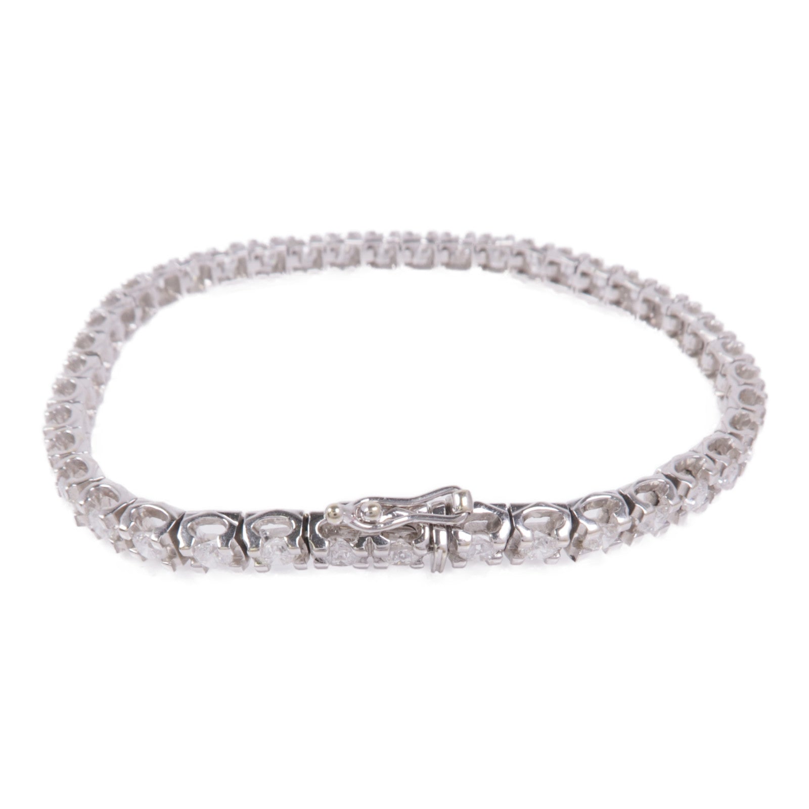 JEWELRY 18K白金Diamond Bracelet鑽石手鏈