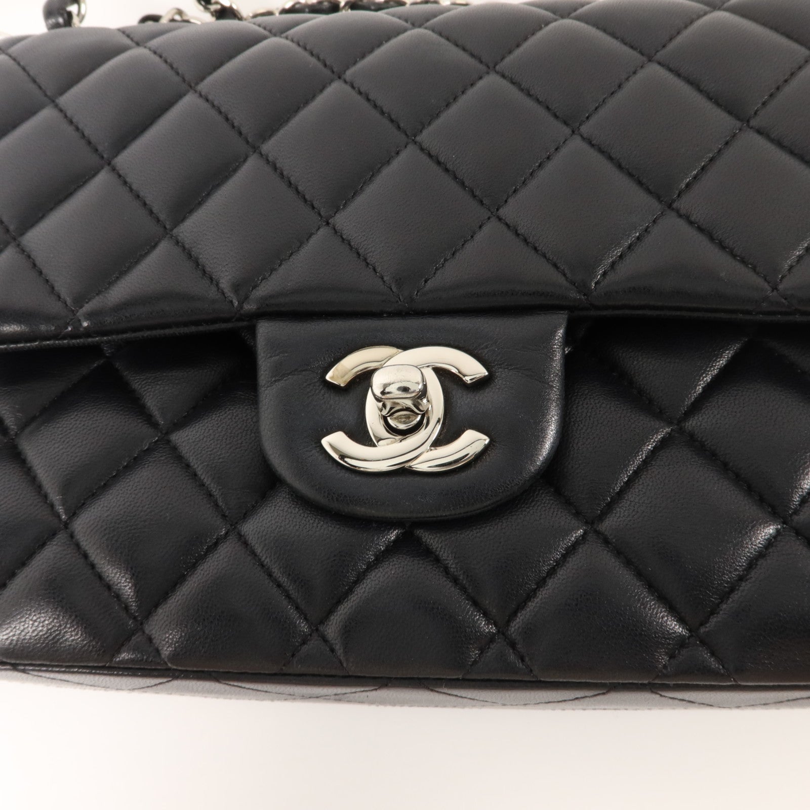 CHANEL 羊皮皮革Classic 25鏈帶肩背袋