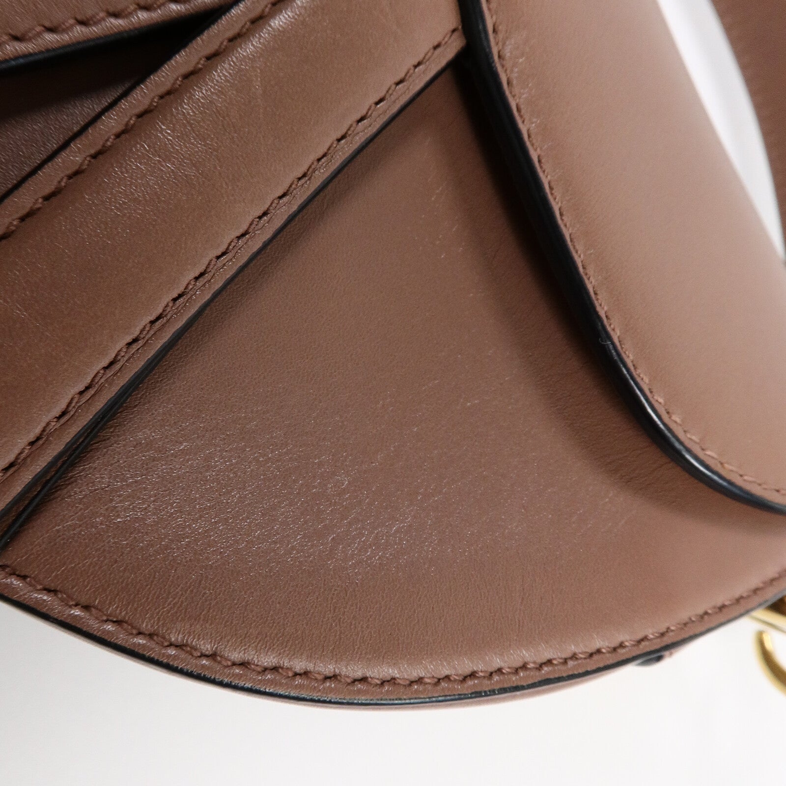 Dior 牛皮皮革Saddle Mini肩背袋