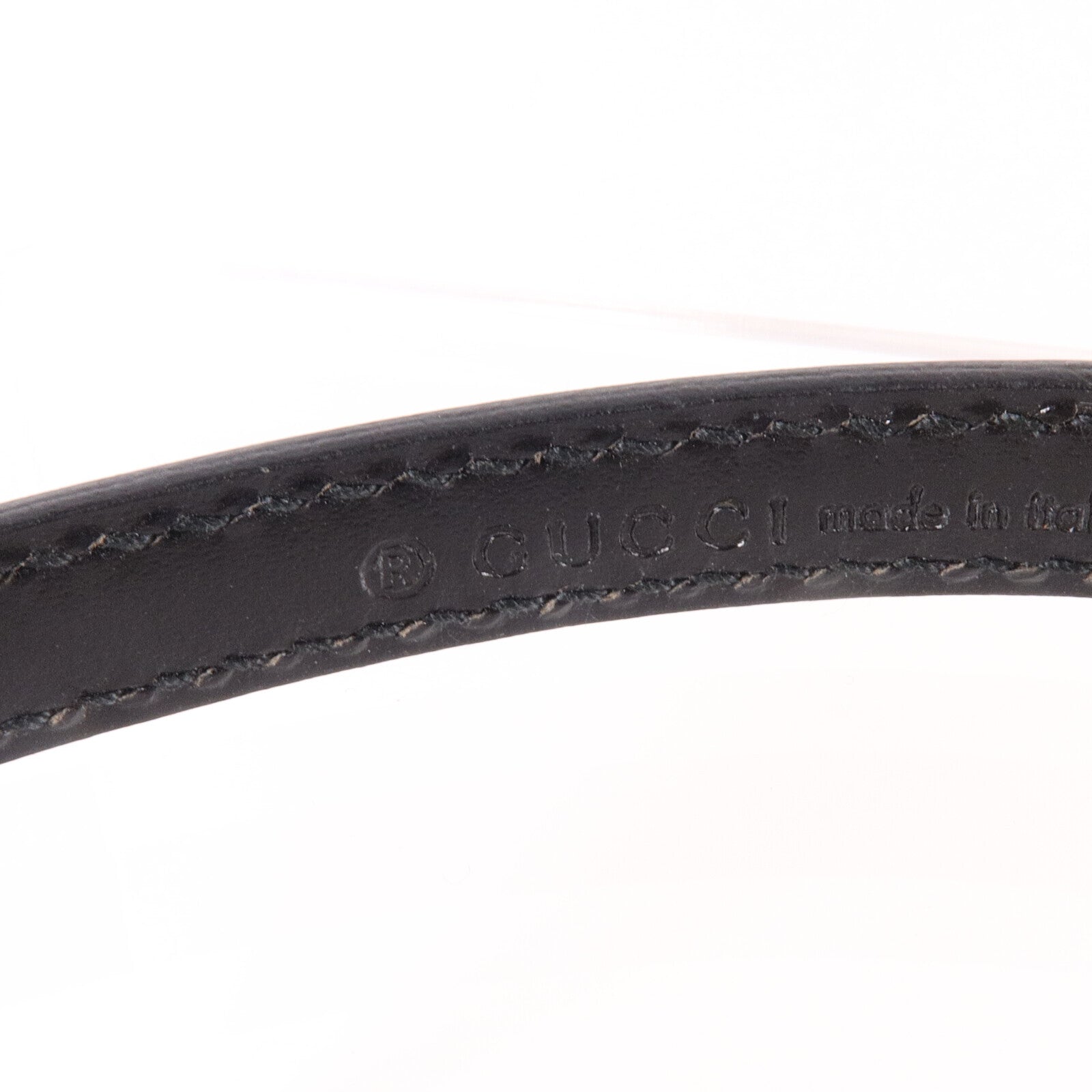 GUCCI 牛皮皮革GG Marmont Thin Belt 85cm金扣皮帶