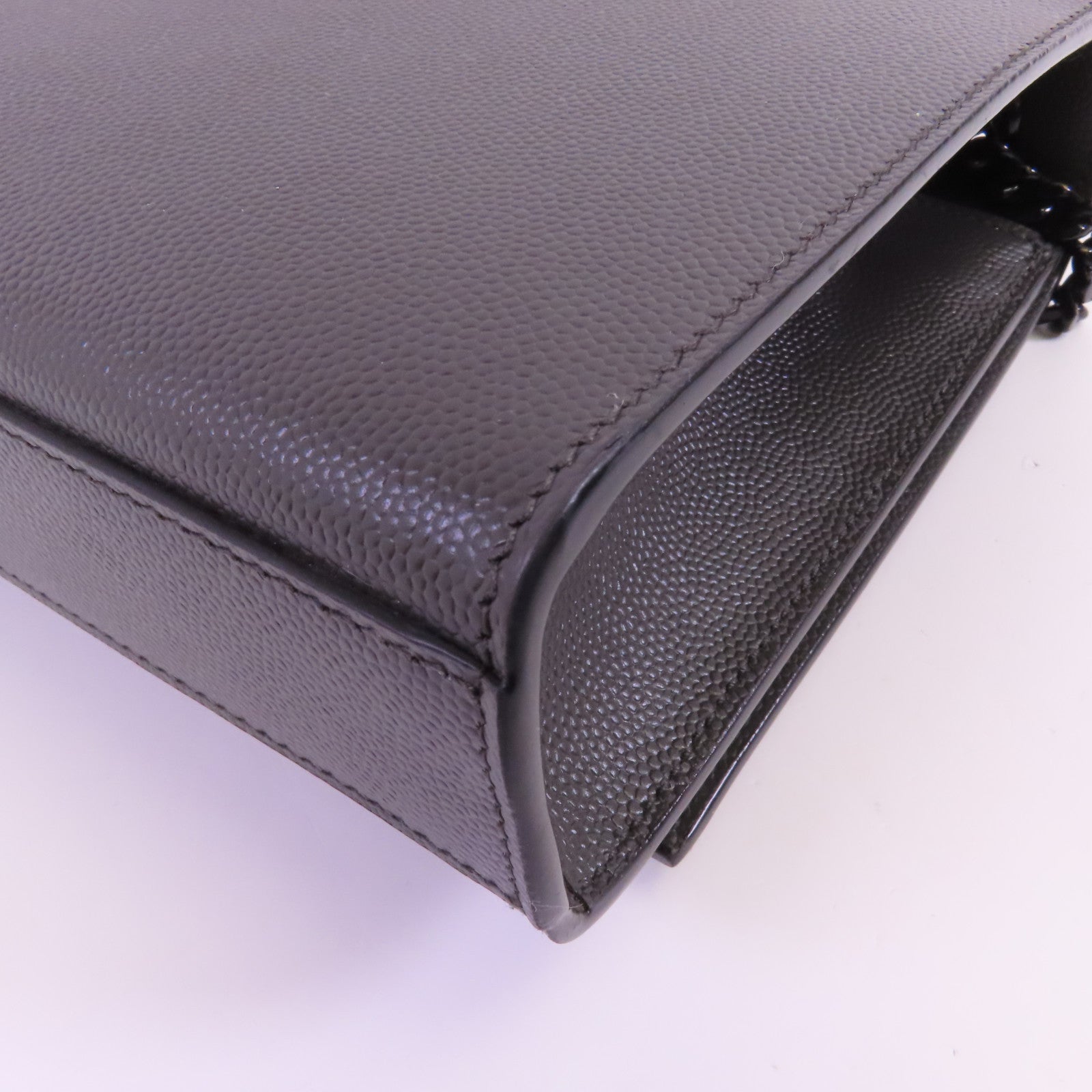 SAINT LAURENT 牛皮皮革Chain Shoulder Bag鏈帶肩背袋