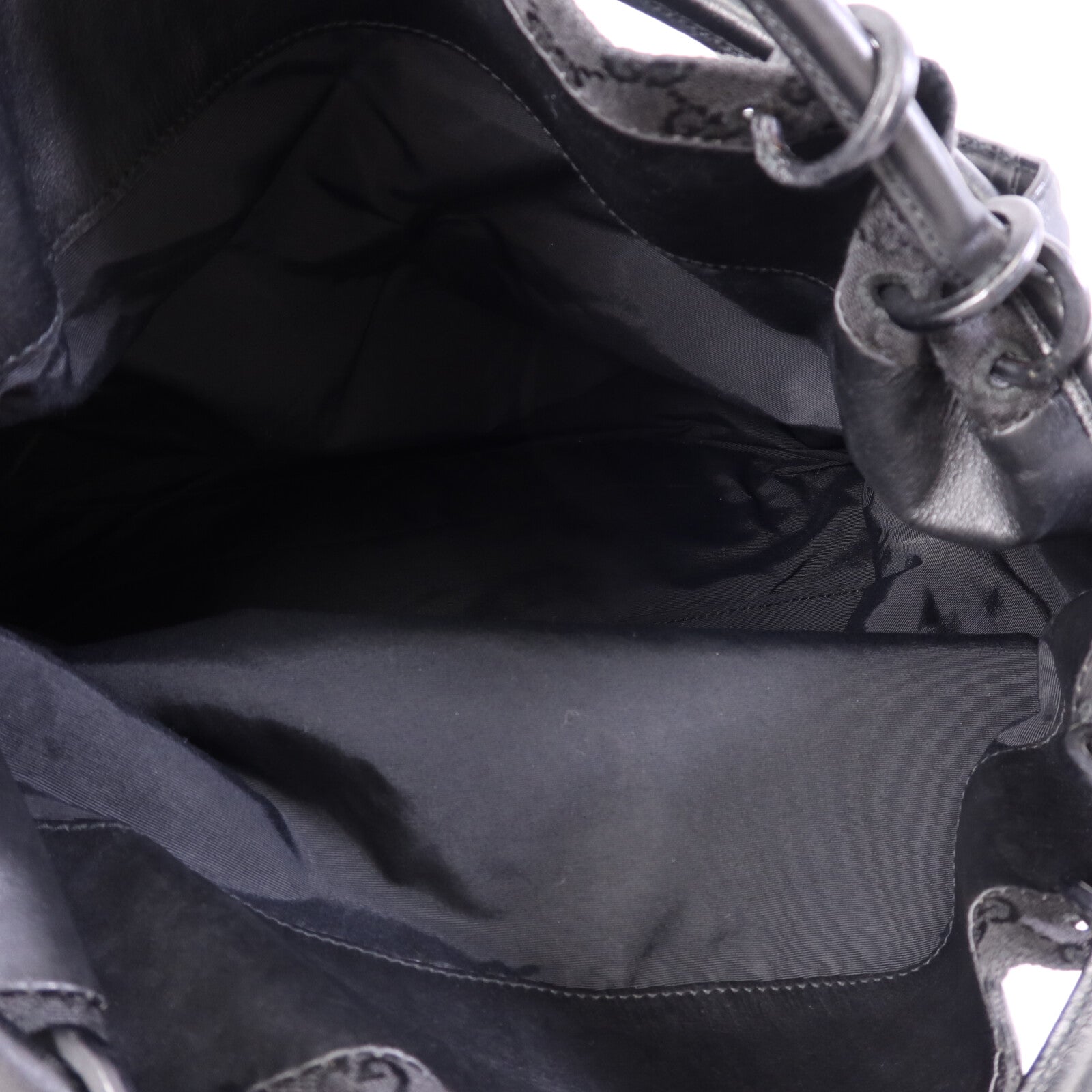 GUCCI 帆布Tote Bag金扣手挽袋