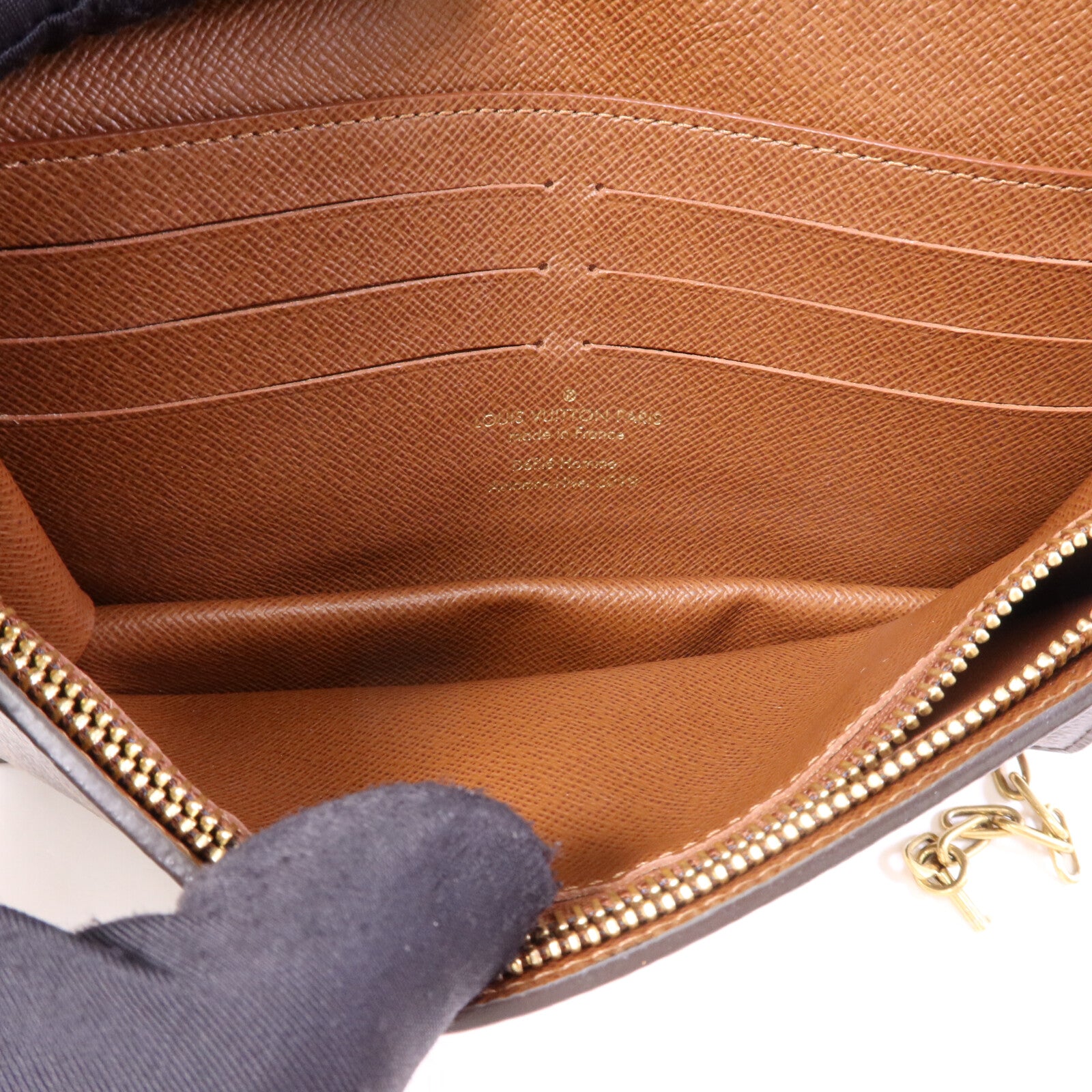 LOUIS VUITTON MonogramS Lock Belt Pouch PM金扣腰包