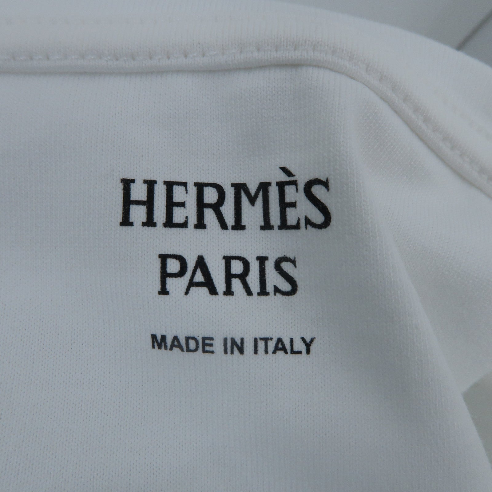 HERMES Cotton Cartouche Chevron T-Shirt上衣