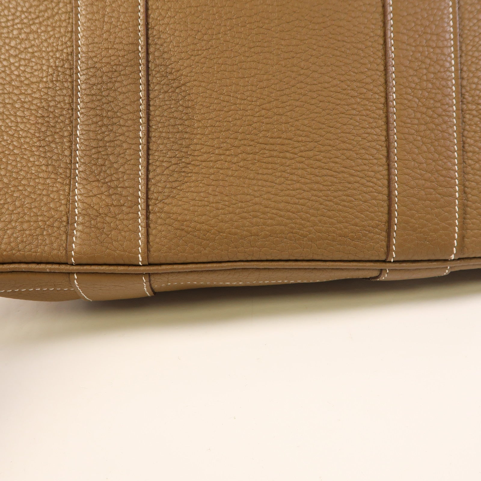 HERMES PHW Garden Party PM Tote Bag Negonda Etoupe