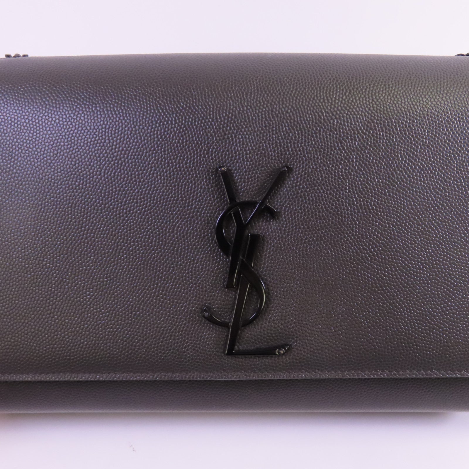 SAINT LAURENT 牛皮皮革Chain Shoulder Bag鏈帶肩背袋