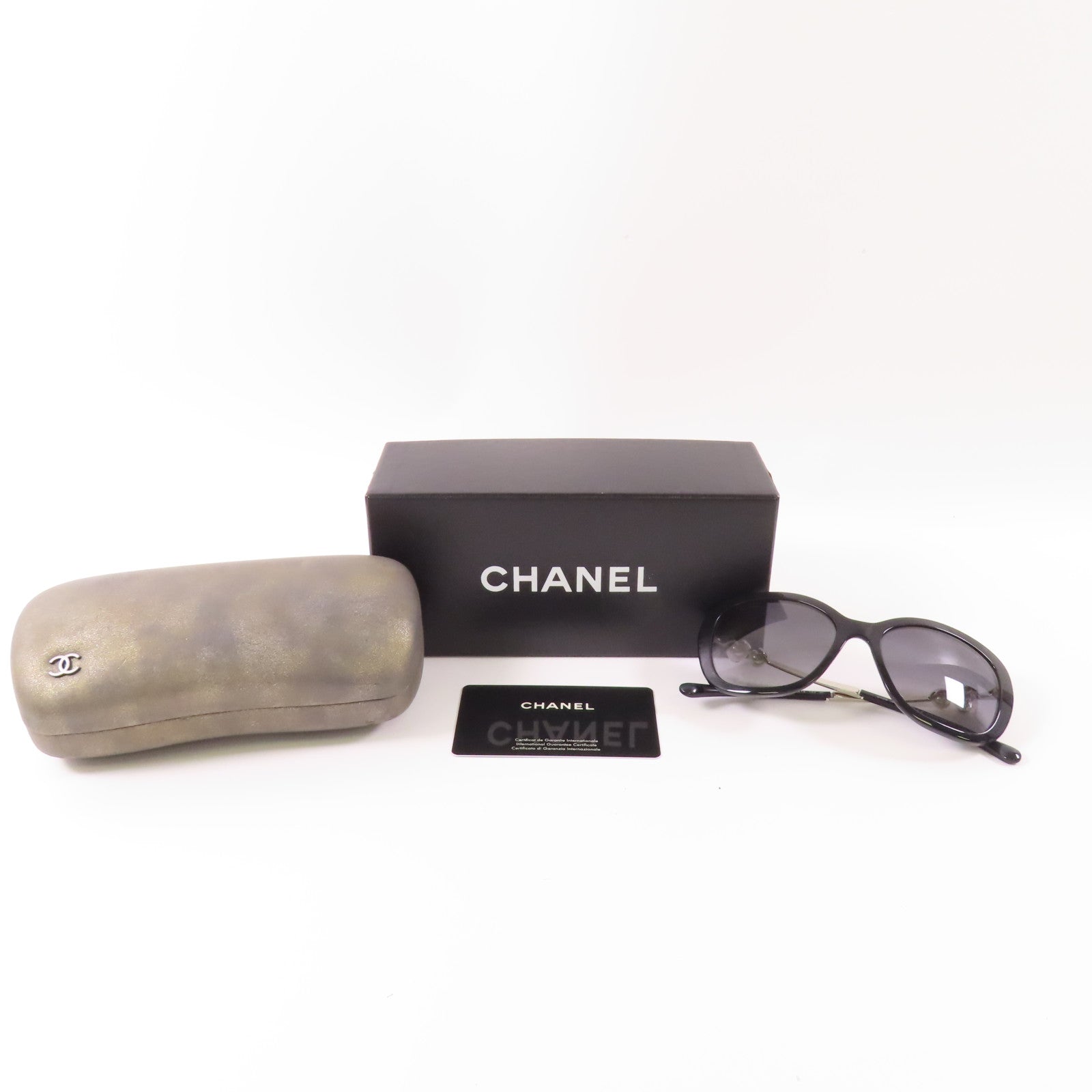 CHANEL PVC Sunglasses銀扣太陽眼鏡