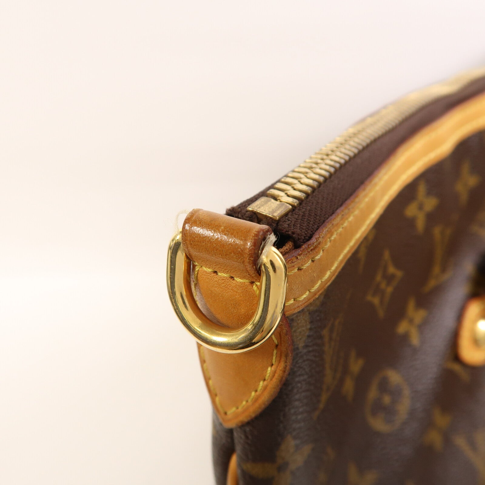 LOUIS VUITTON 【激減優惠】Monogram Palermo GM金扣手挽肩背兩用袋棕色