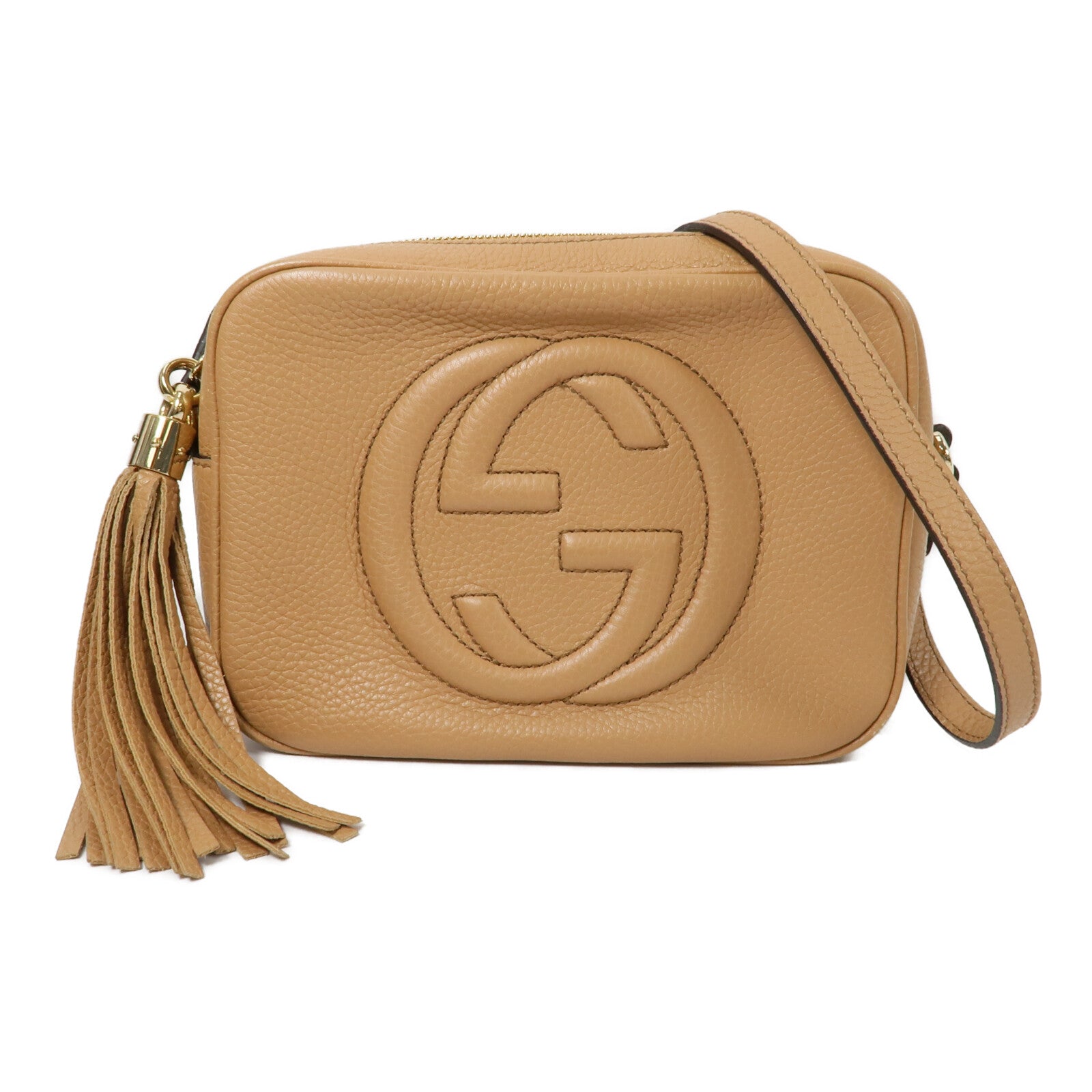 GUCCI 牛皮皮革Soho Disco肩背袋