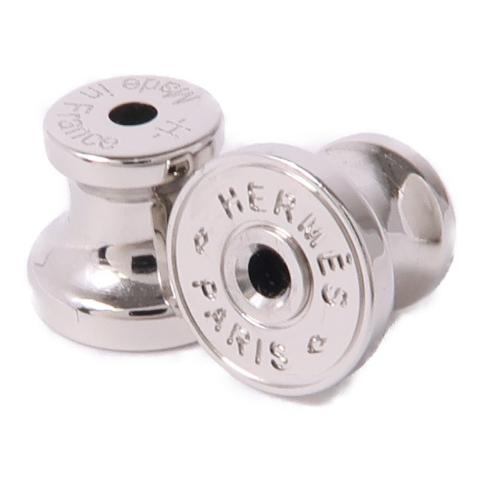 HERMES 金屬Mini Pop H耳環