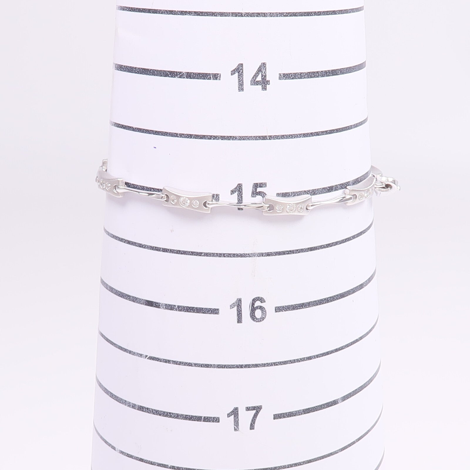 JEWELRY 【激減優惠】18K白金Diamond Bracelet鑽石手鏈