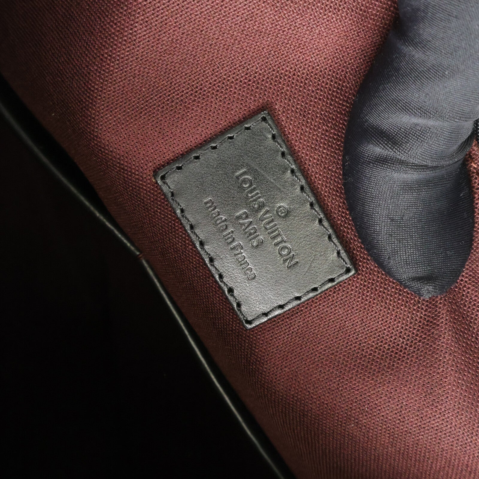 LOUIS VUITTON Monogram Macassar Kitan手挽肩背兩用袋