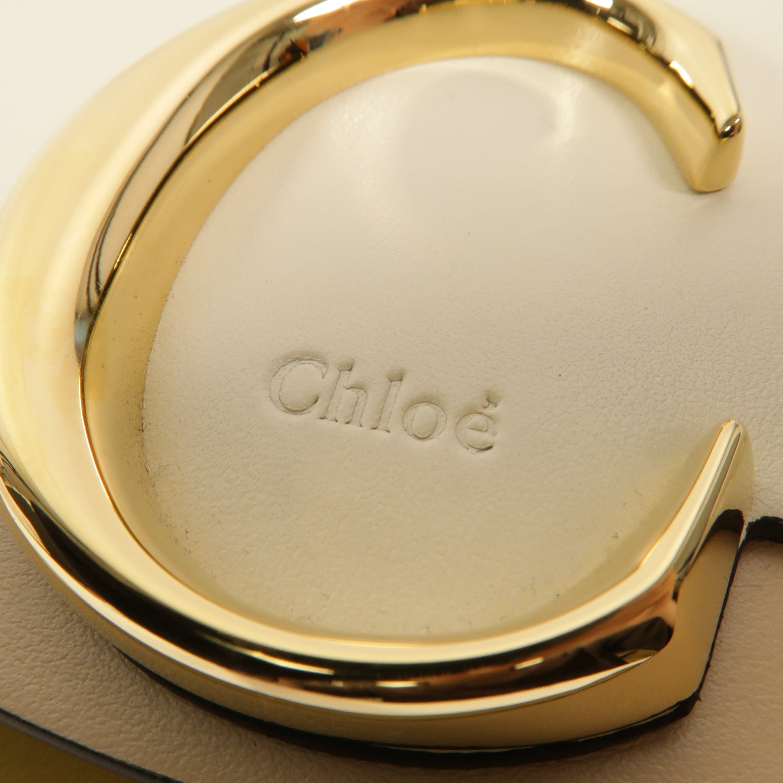 Chloe 牛皮皮革Mini Chloe C手挽肩背兩用袋