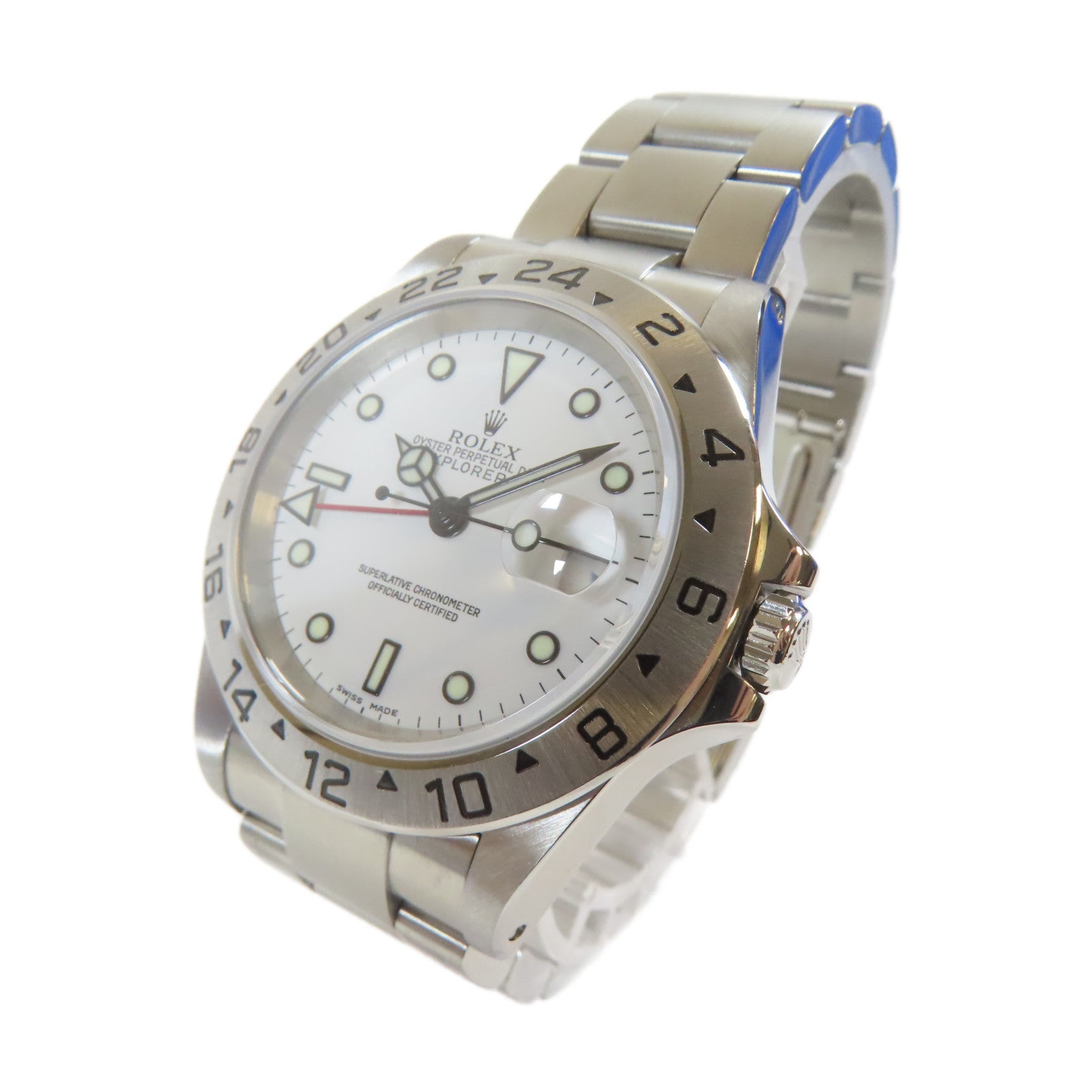 ROLEX ExplorerⅡ不鏽鋼手錶自動機芯白色