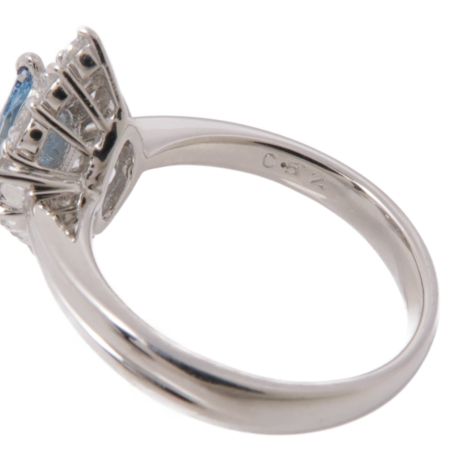 JEWELRY 【激減優惠】PT900鉑金Treat Diamond Ring鑽石戒指US#5.5