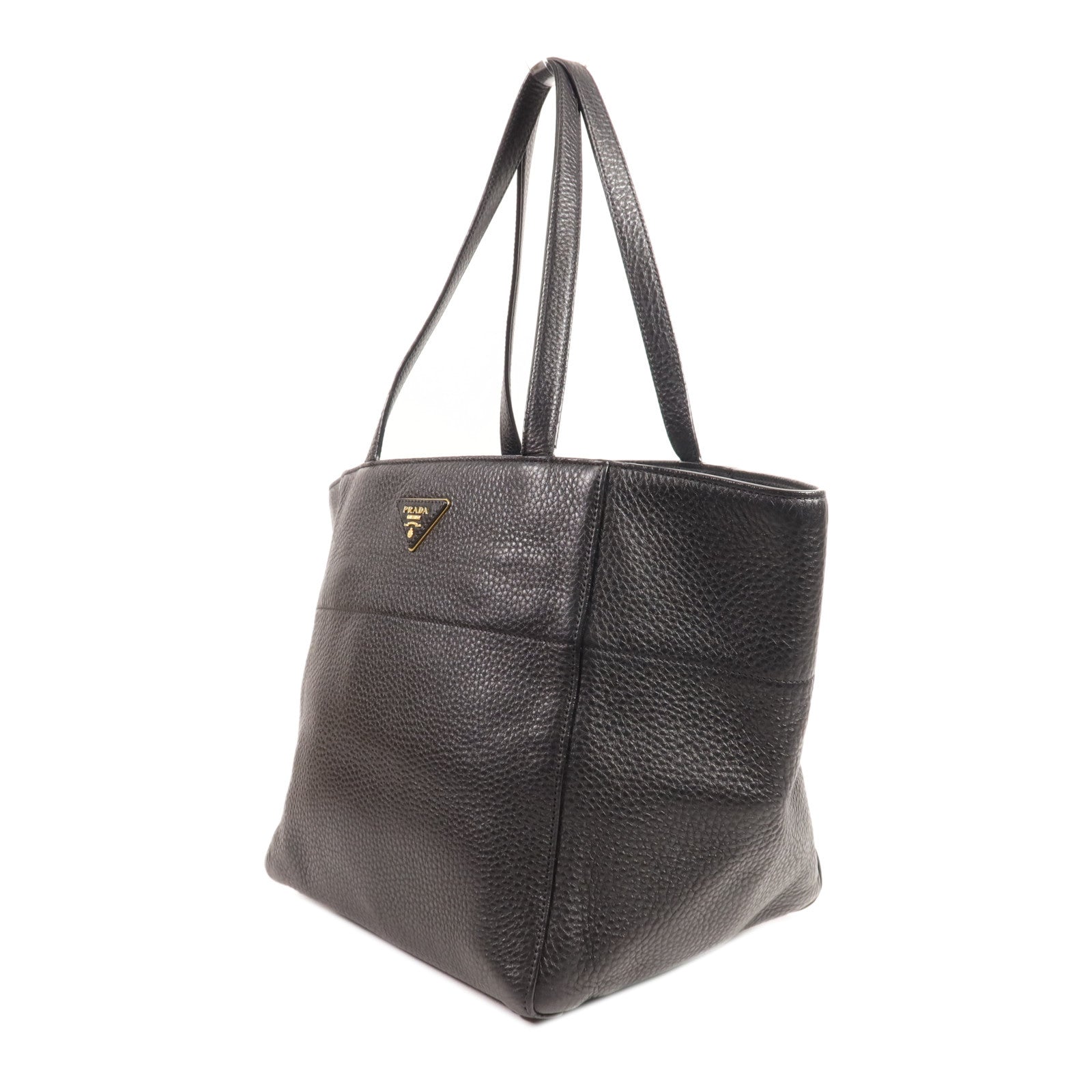 PRADA 牛皮皮革Shoulder Bag金扣肩背袋