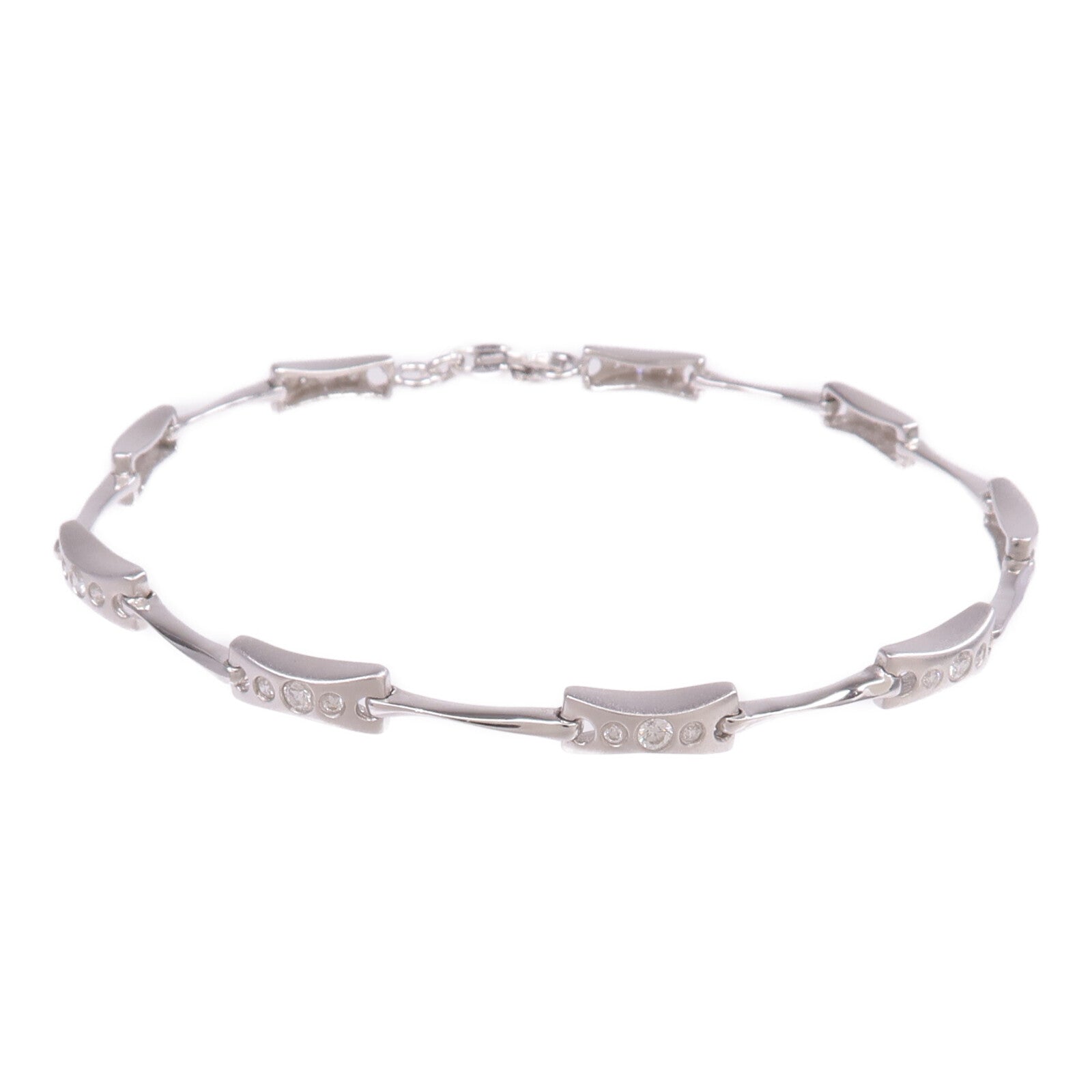 JEWELRY 【激減優惠】18K白金Diamond Bracelet鑽石手鏈