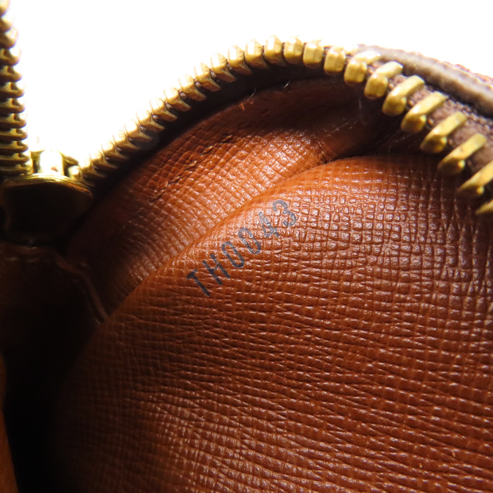 LOUIS VUITTON Monogram Amazon金扣肩背袋棕色