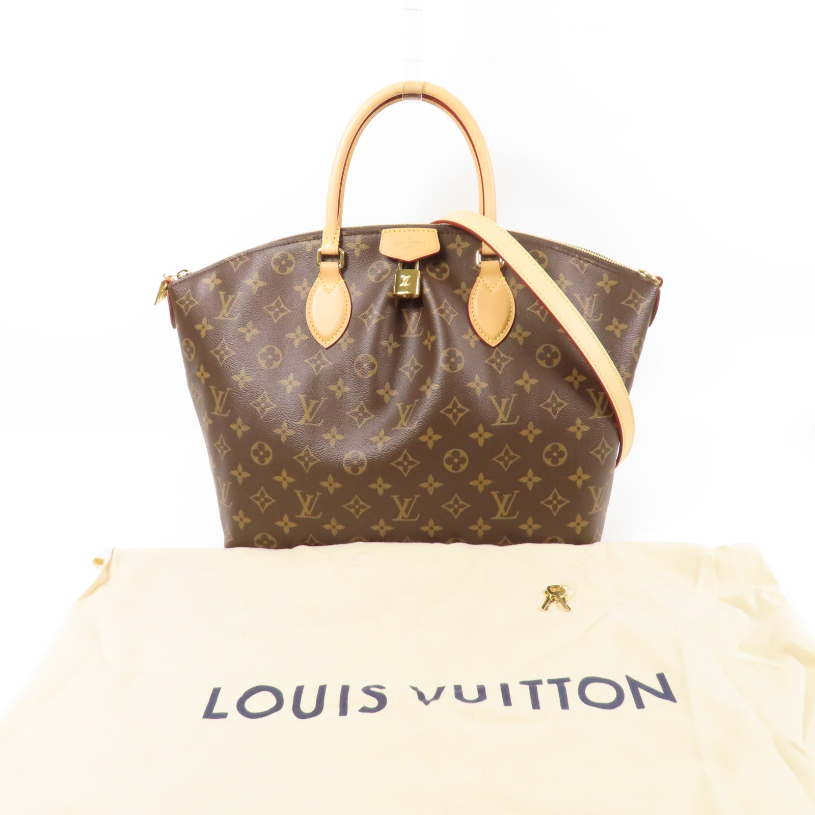 LOUIS VUITTON 【激減優惠】Monogram Boetie金扣手挽肩背兩用袋
