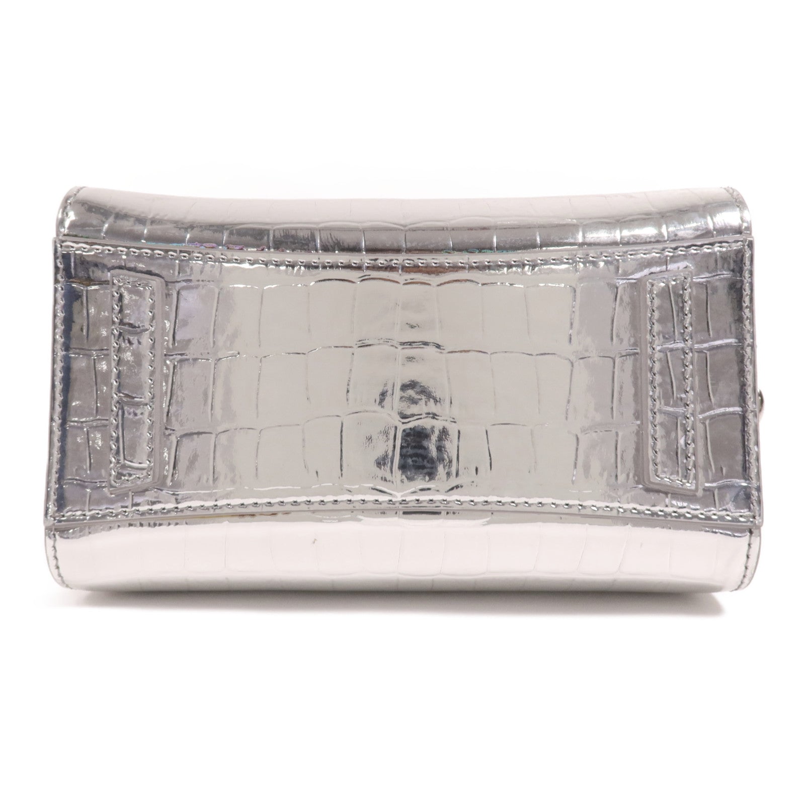 GIVENCHY 牛皮皮革Antigona Toy銀扣手挽肩背兩用袋