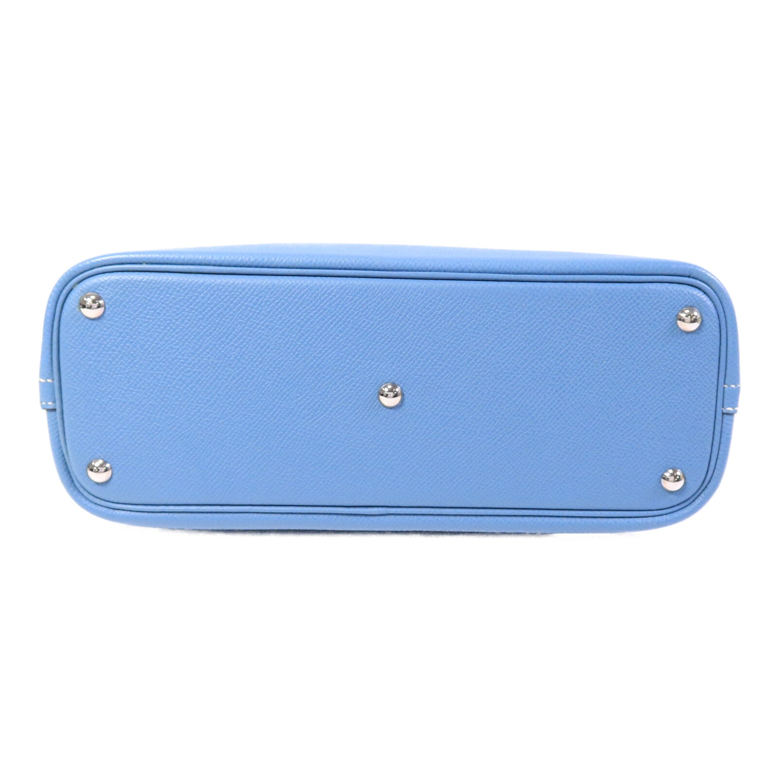 HERMES Epsom皮革Bolide 27手挽肩背兩用袋Blue Jean