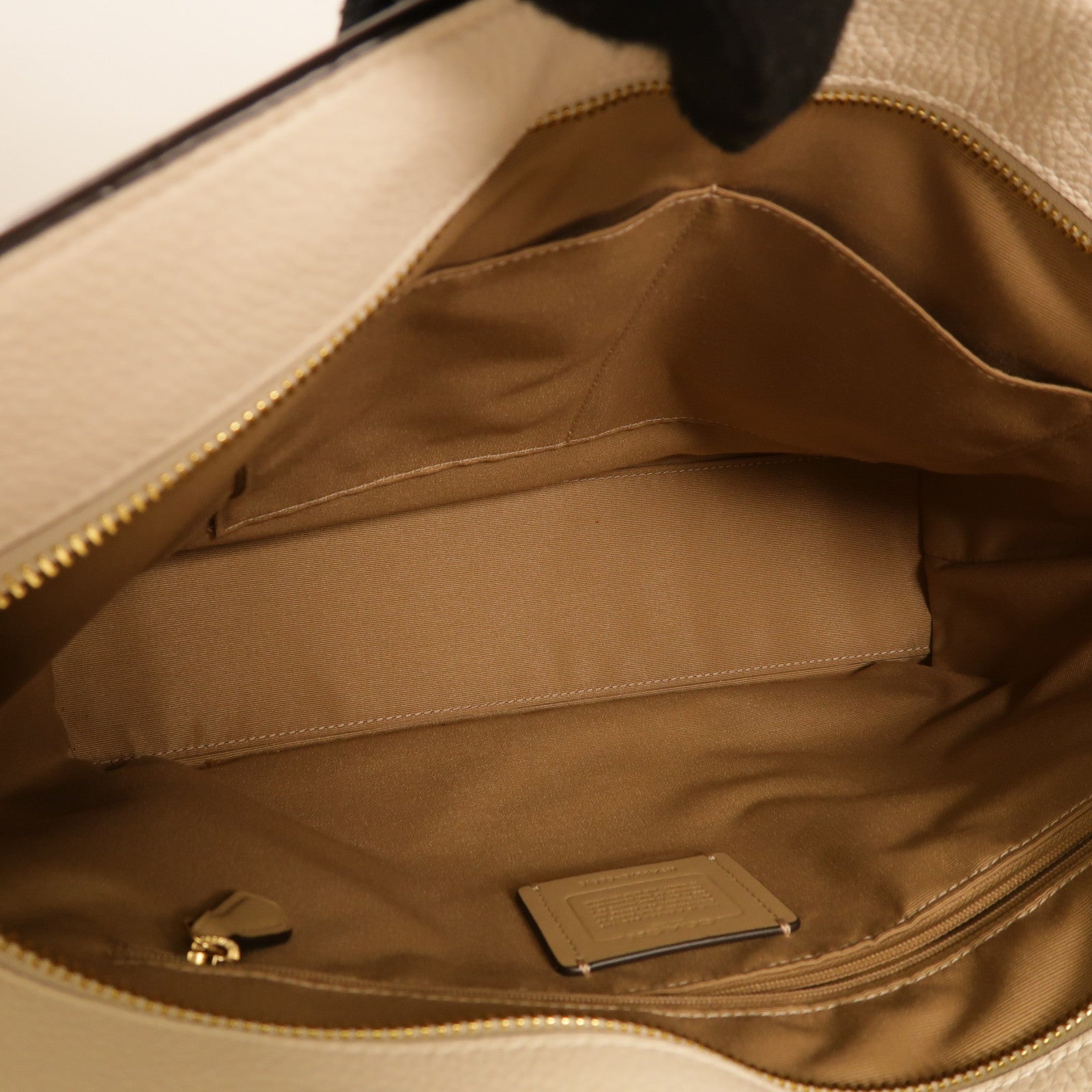 COACH 塗層帆布Cammie Chain Tote金扣肩背袋