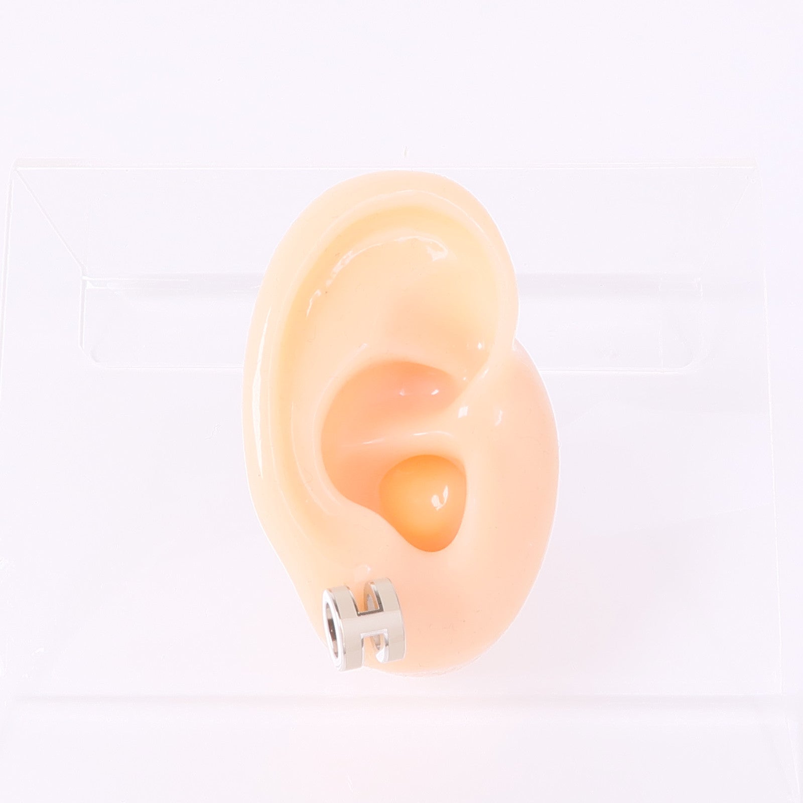 HERMES 金屬Mini Pop H耳環