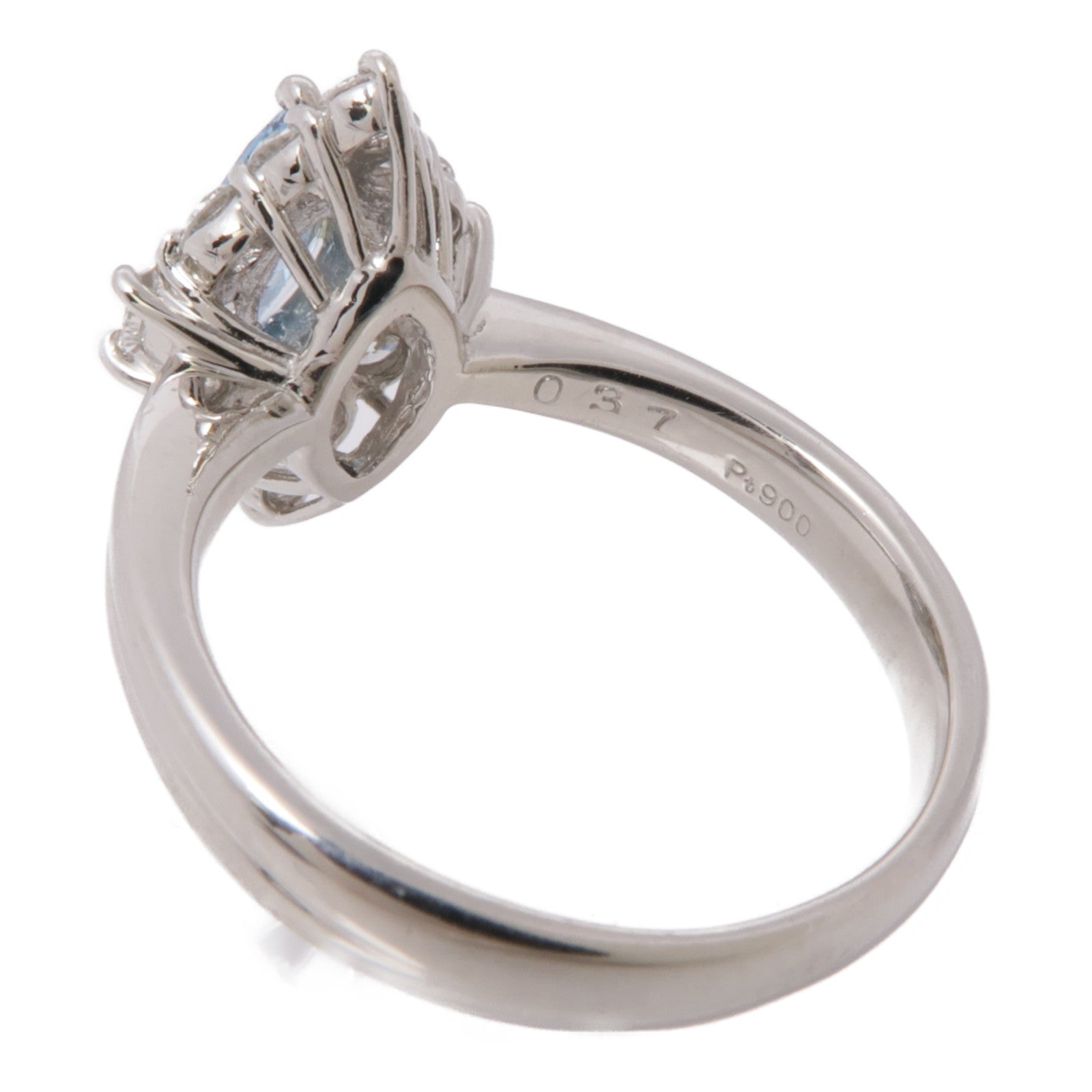 JEWELRY 【激減優惠】PT900鉑金Treat Diamond Ring鑽石戒指US#5.5