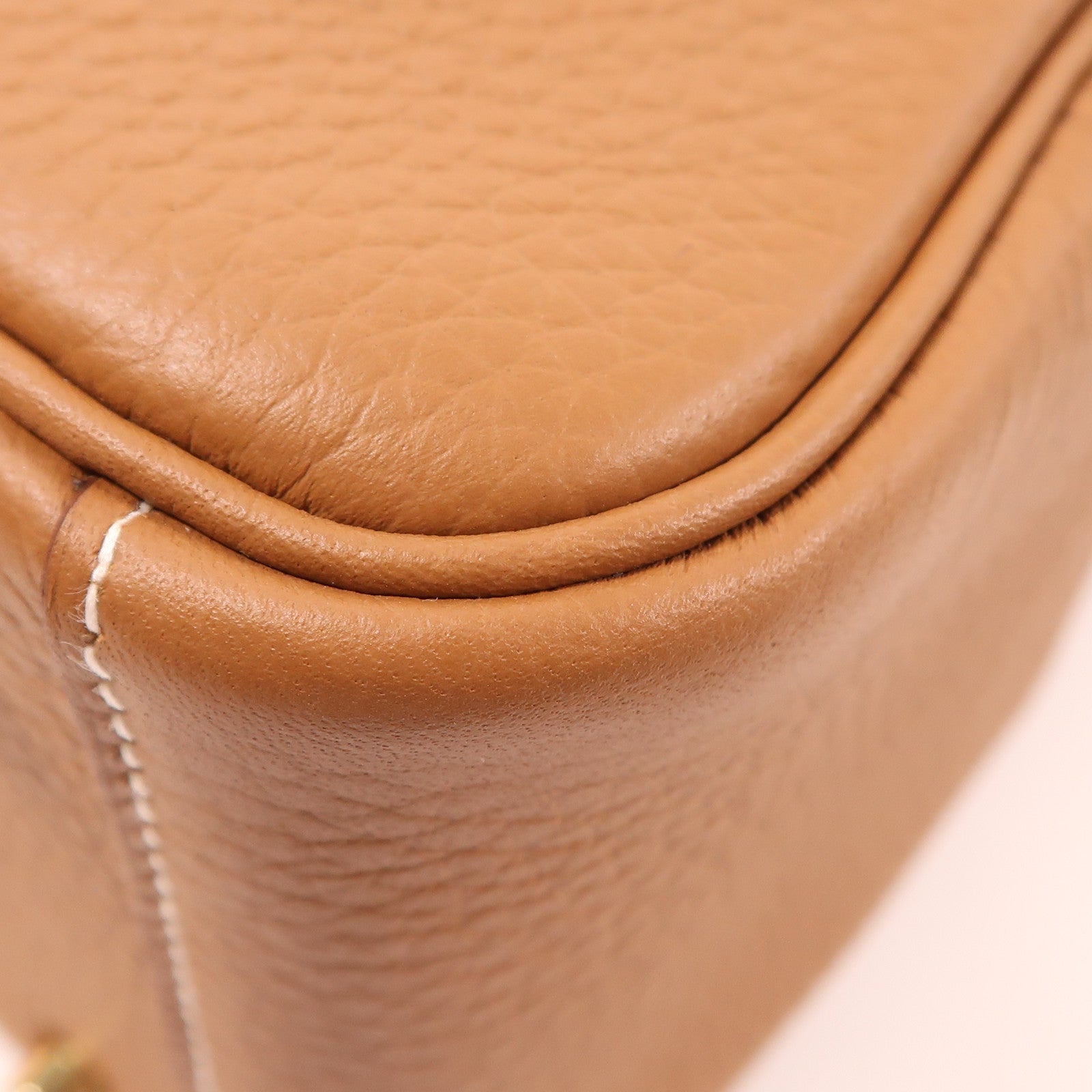 HERMES Clemence皮革Mini Lindy金扣手挽肩背兩用袋