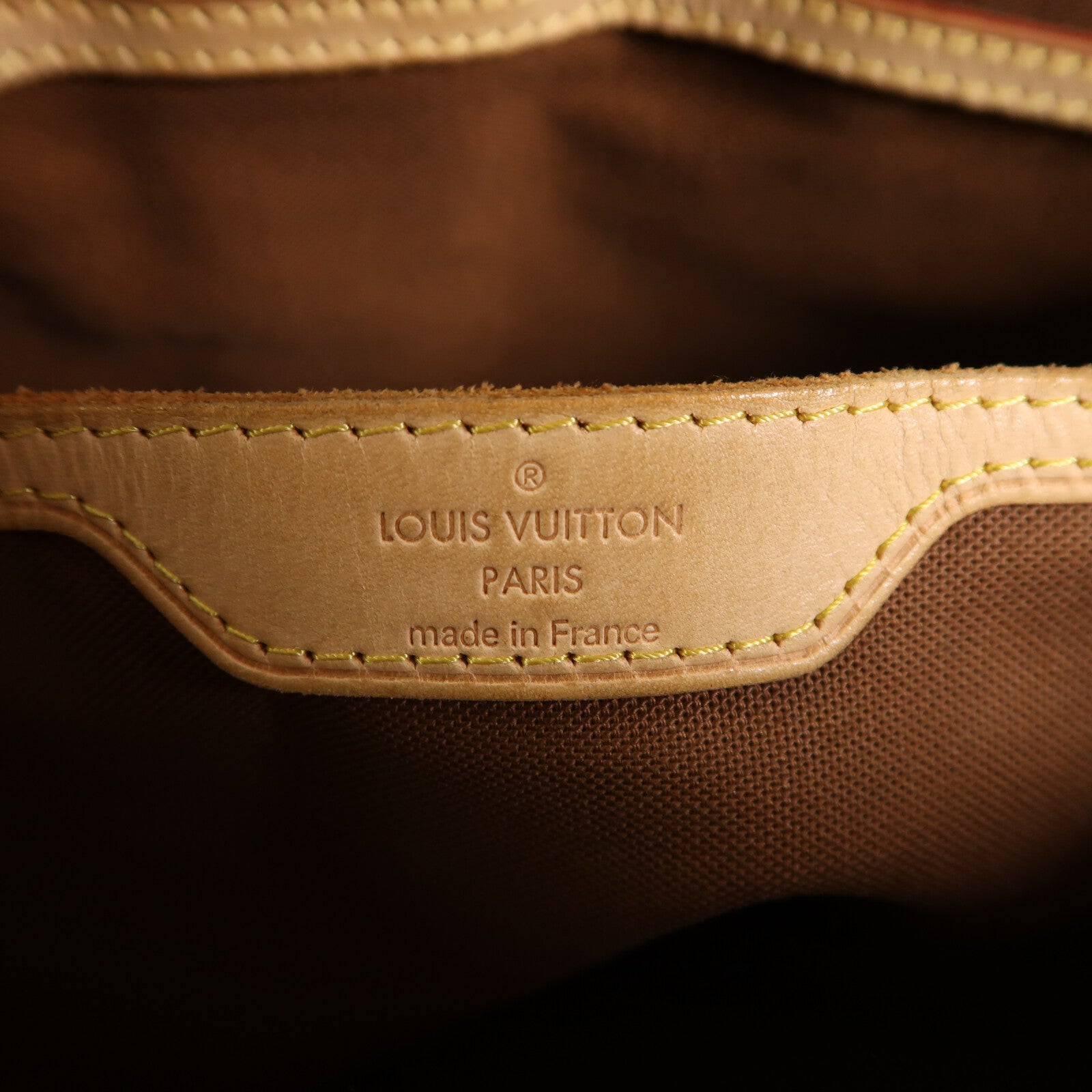 LOUIS VUITTON 【激減優惠】Monogram Palermo GM金扣手挽肩背兩用袋棕色