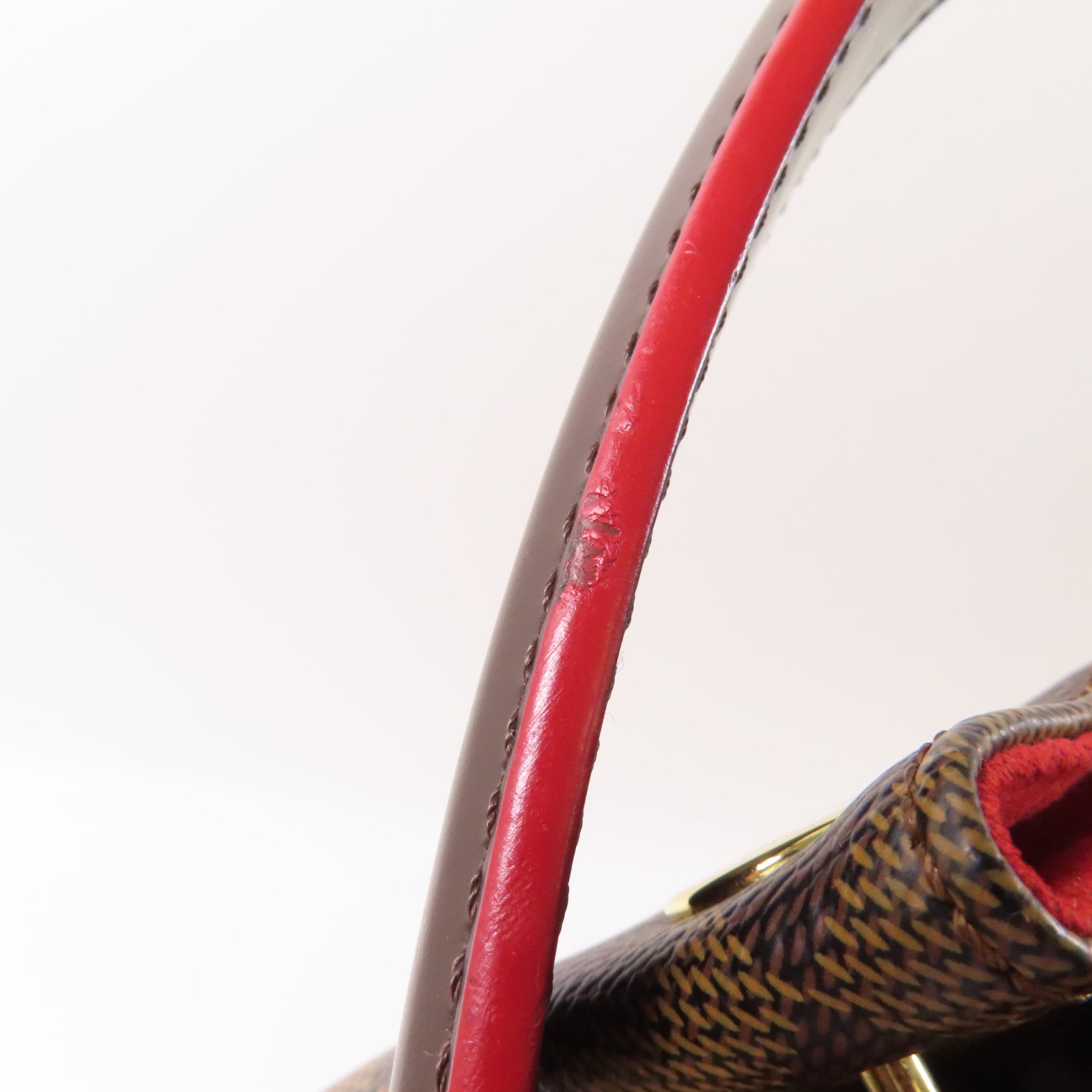 LOUIS VUITTON 【激減優惠】Damier Caissa Hobo金扣手挽袋