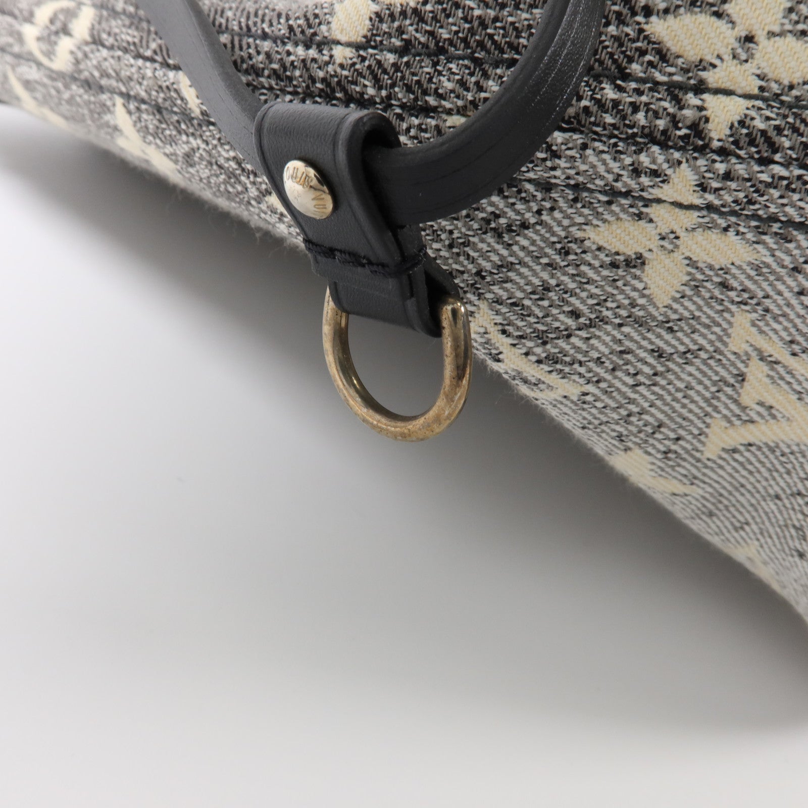 LOUIS VUITTON Monogram Denim Neverfull MM手挽袋