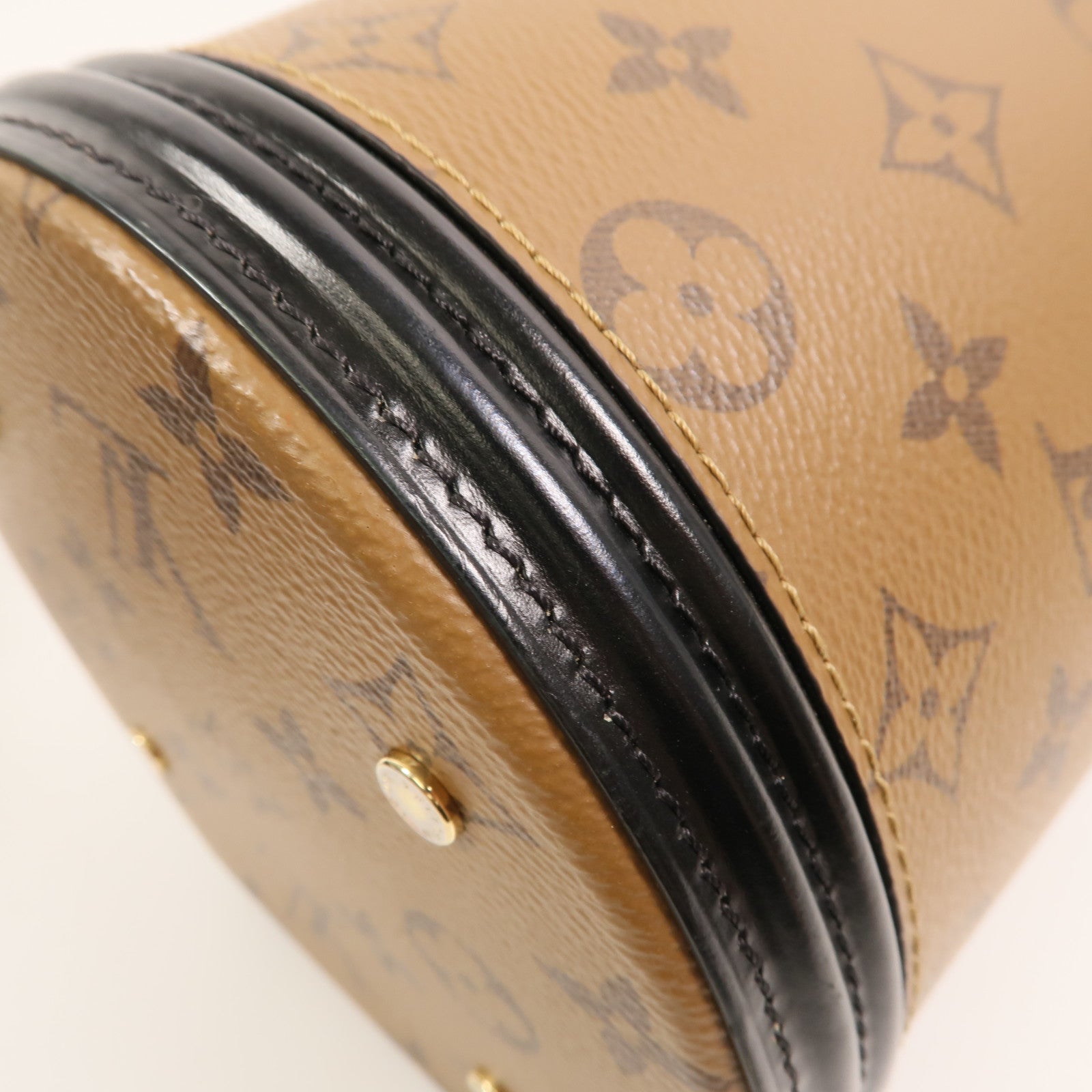 LOUIS VUITTON Monogram Reverse Cannes手挽肩背兩用袋